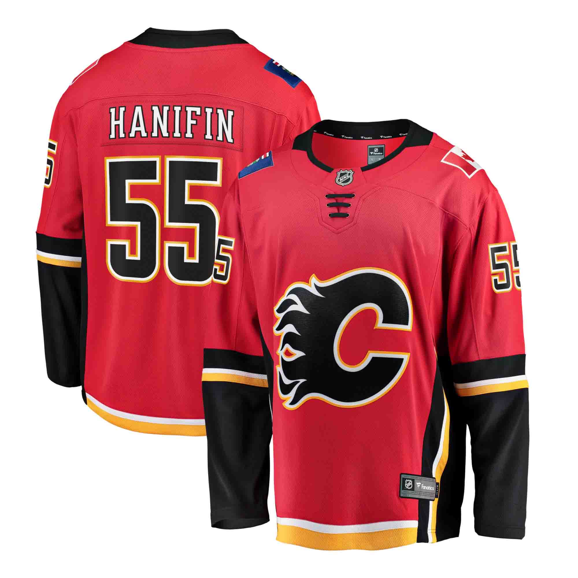 Noah Hanifin Calgary Flames 55 Jersey