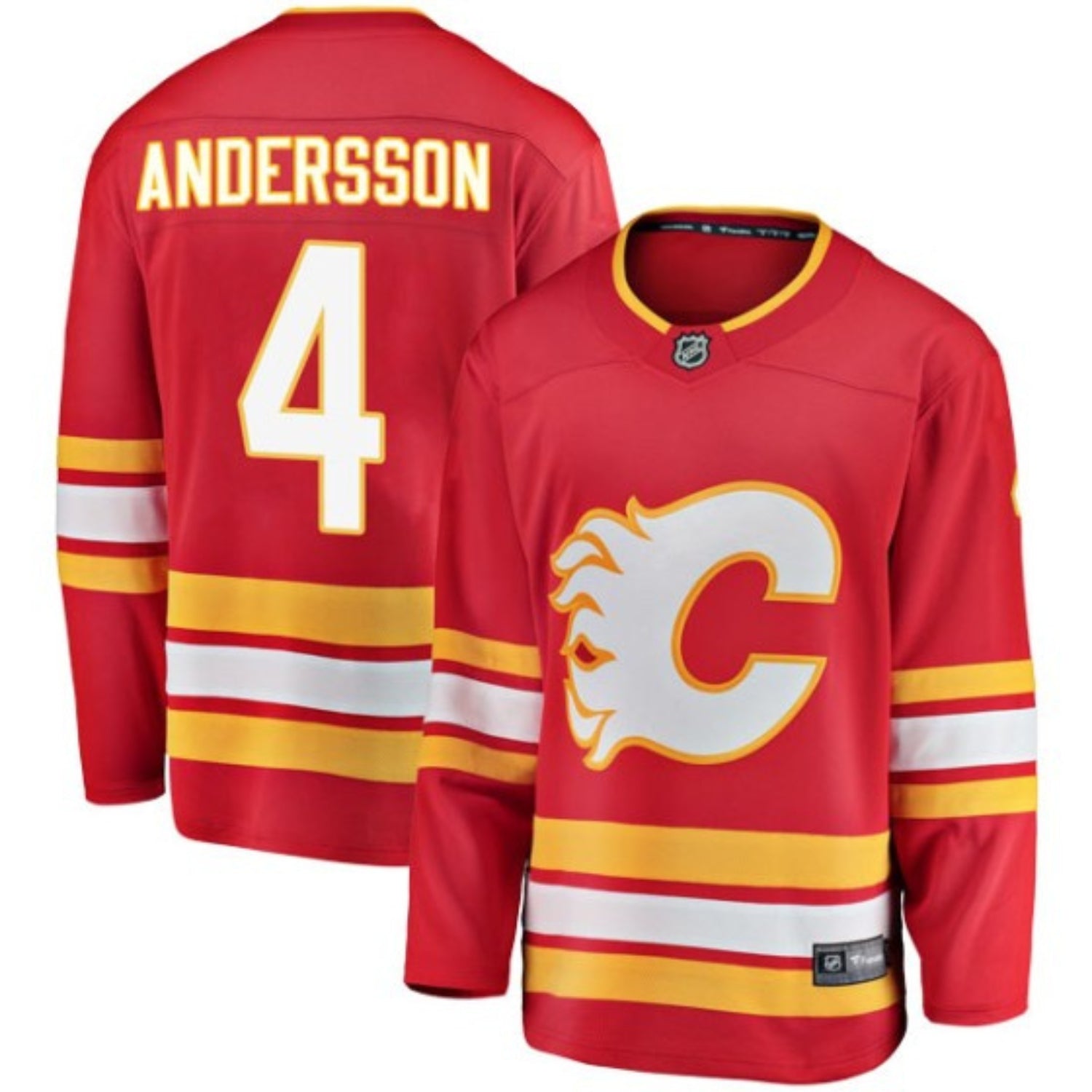 Rasmus Andersson Calgary Flames 4 Jersey