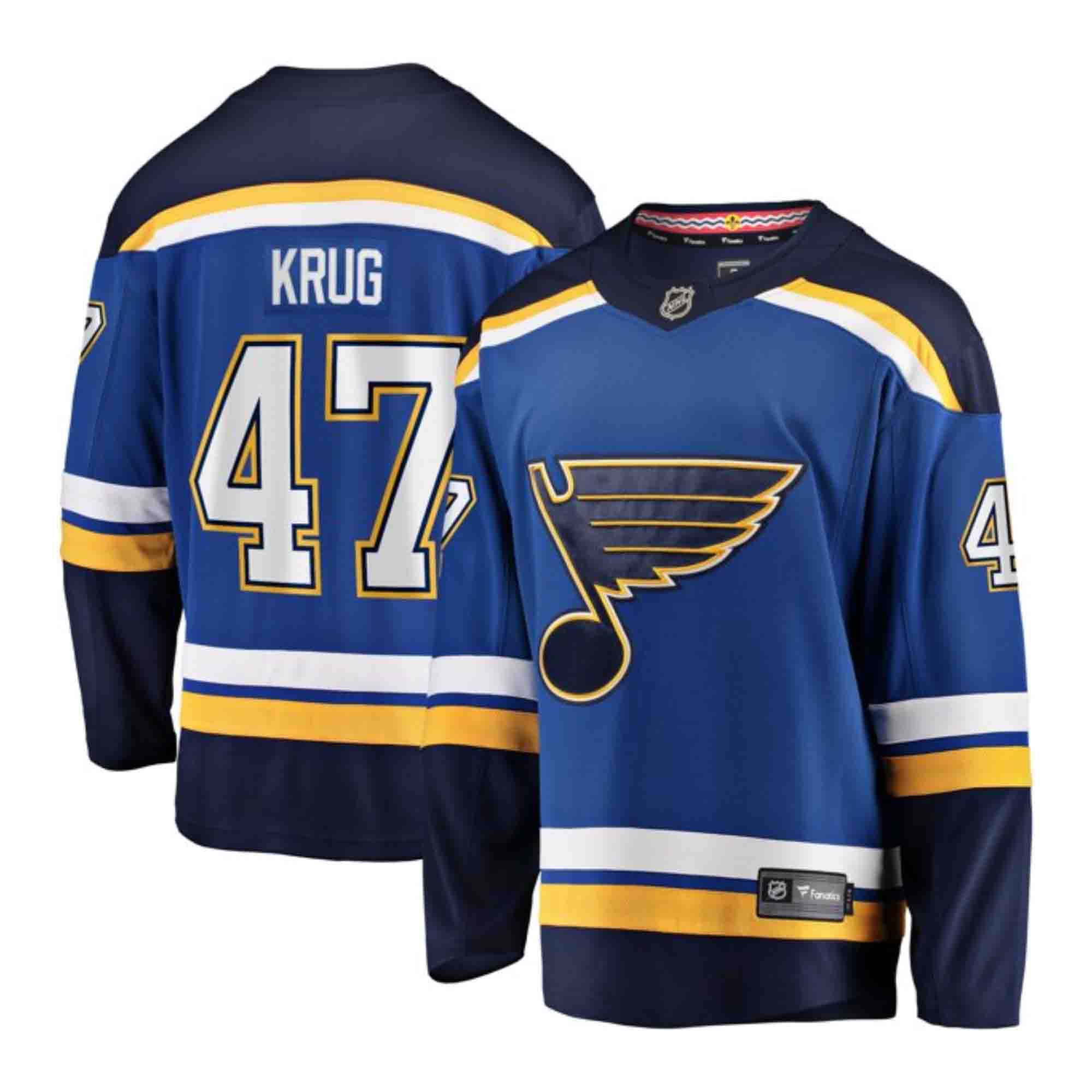 Torey Krug St. Louis Blues 47 Jersey