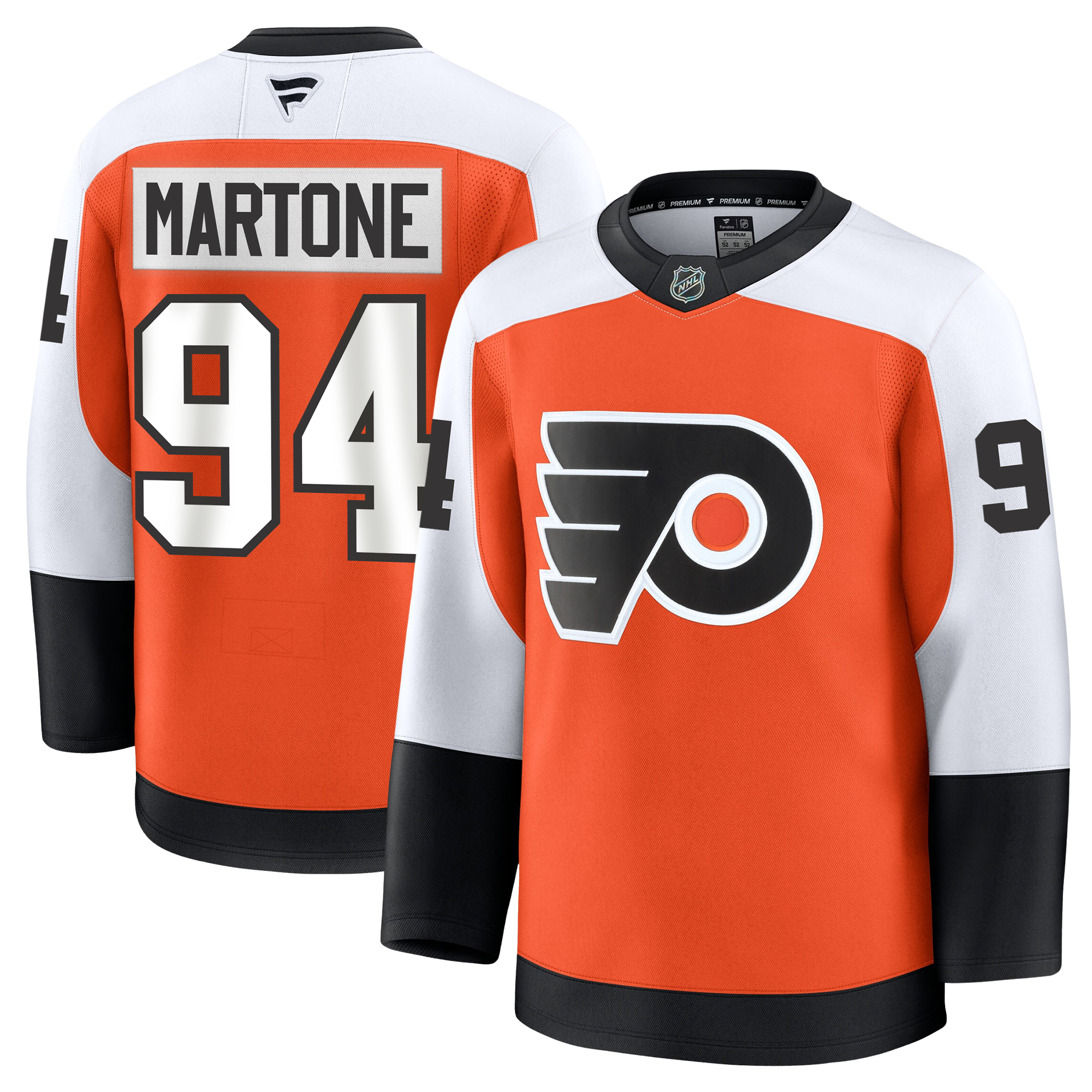 Porter Martone Philadelphia Flyers Fanatics Premium Home Jersey