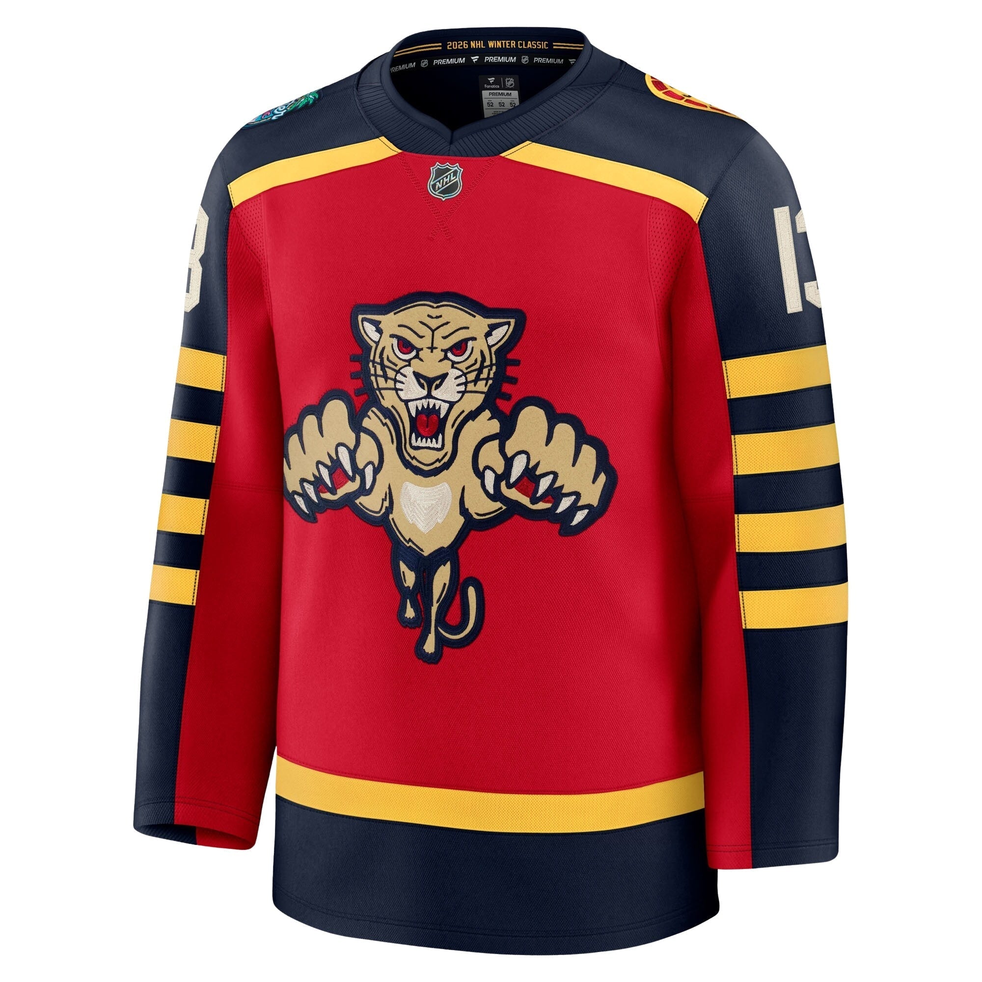 Sam Reinhart Florida Panthers 2026 Fanatics Premium Winter Classic Jersey