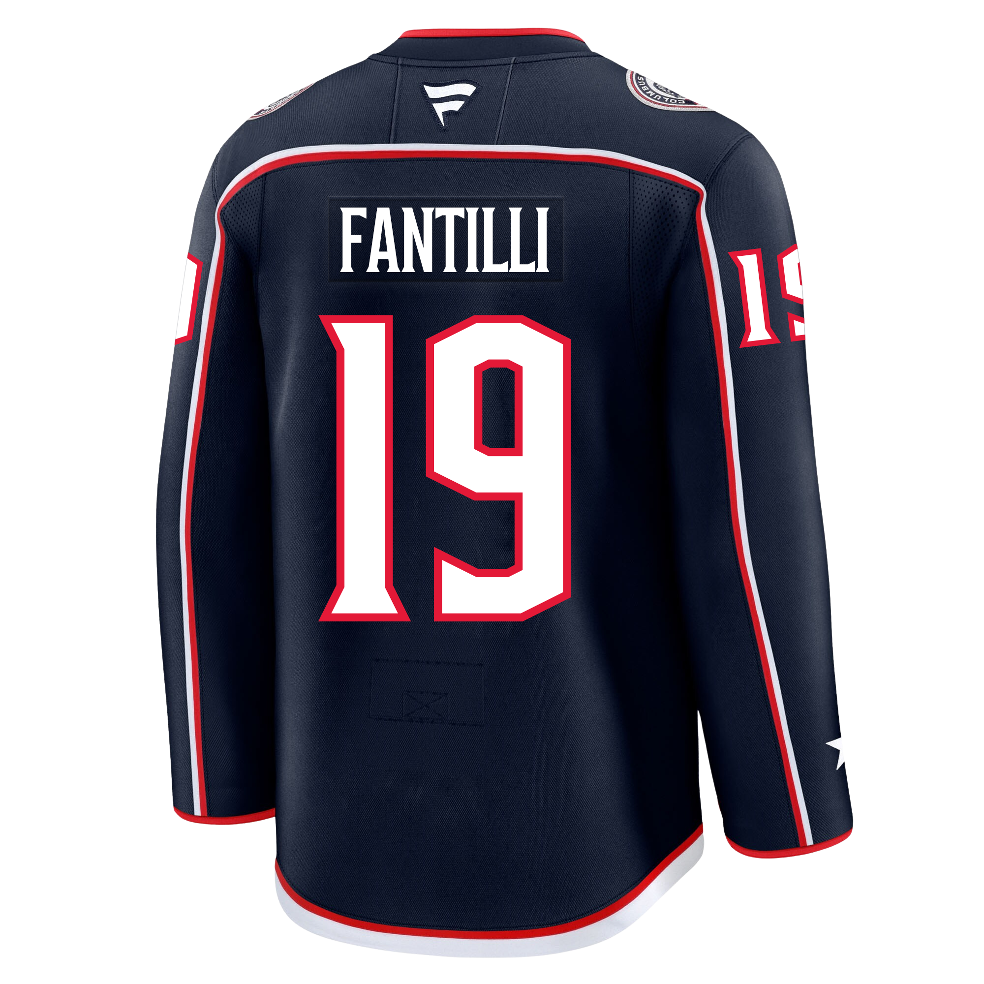 Adam Fantilli Columbus Blue Jackets Fanatics Premium Home Jersey