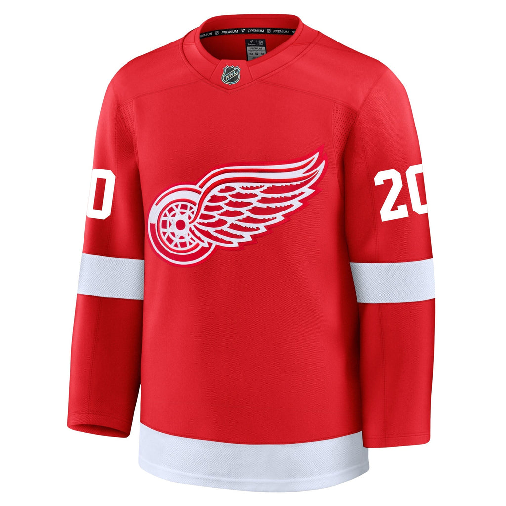 Albert Johansson Detroit Red Wings Fanatics Premium Home Jersey
