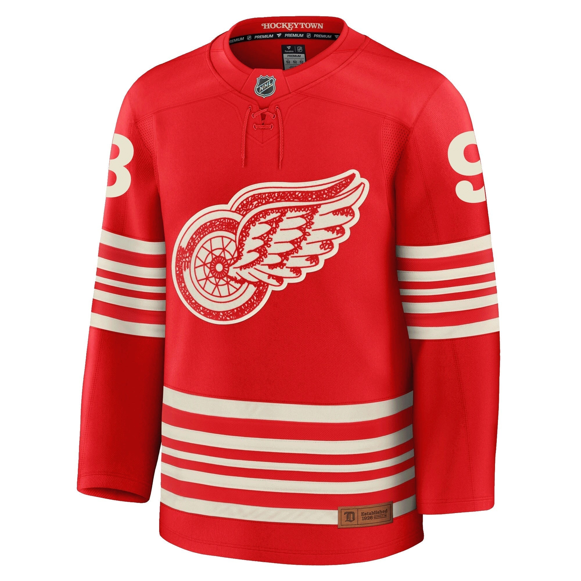 Alex DeBrincat Detroit Red Wings Fanatics Centennial Premium Jersey