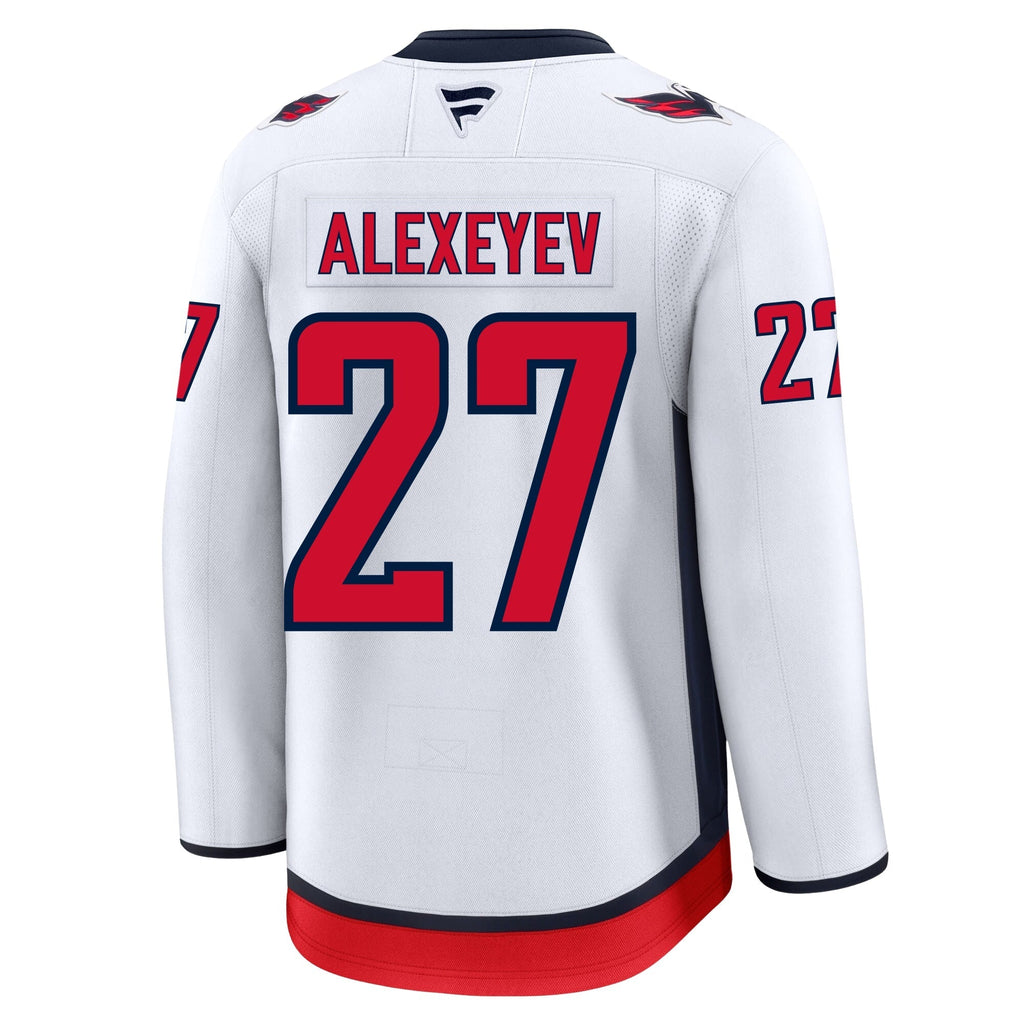 Alexander Alexeyev Washington Capitals Fanatics Premium Away Jersey