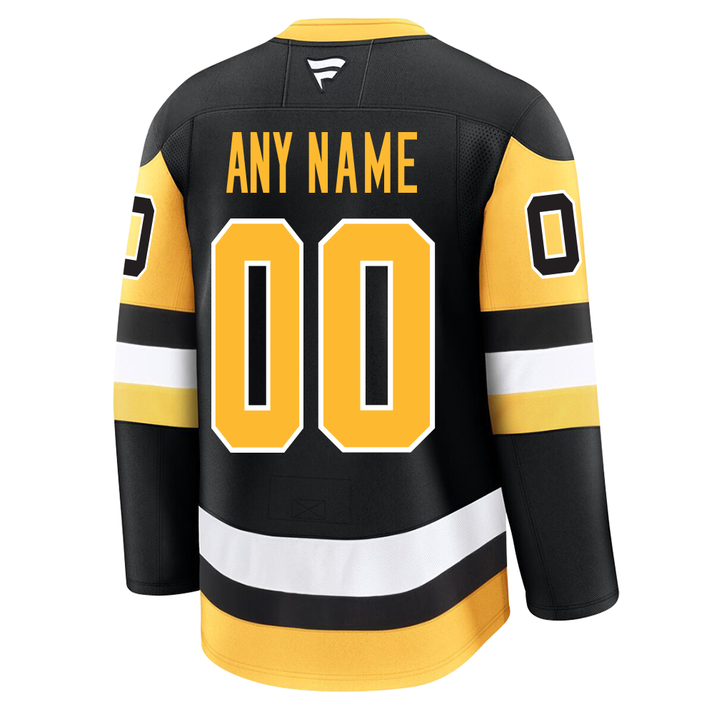 Customizable Pittsburgh Penguins 2024 Fanatics Premium Official NHL HOME Jersey