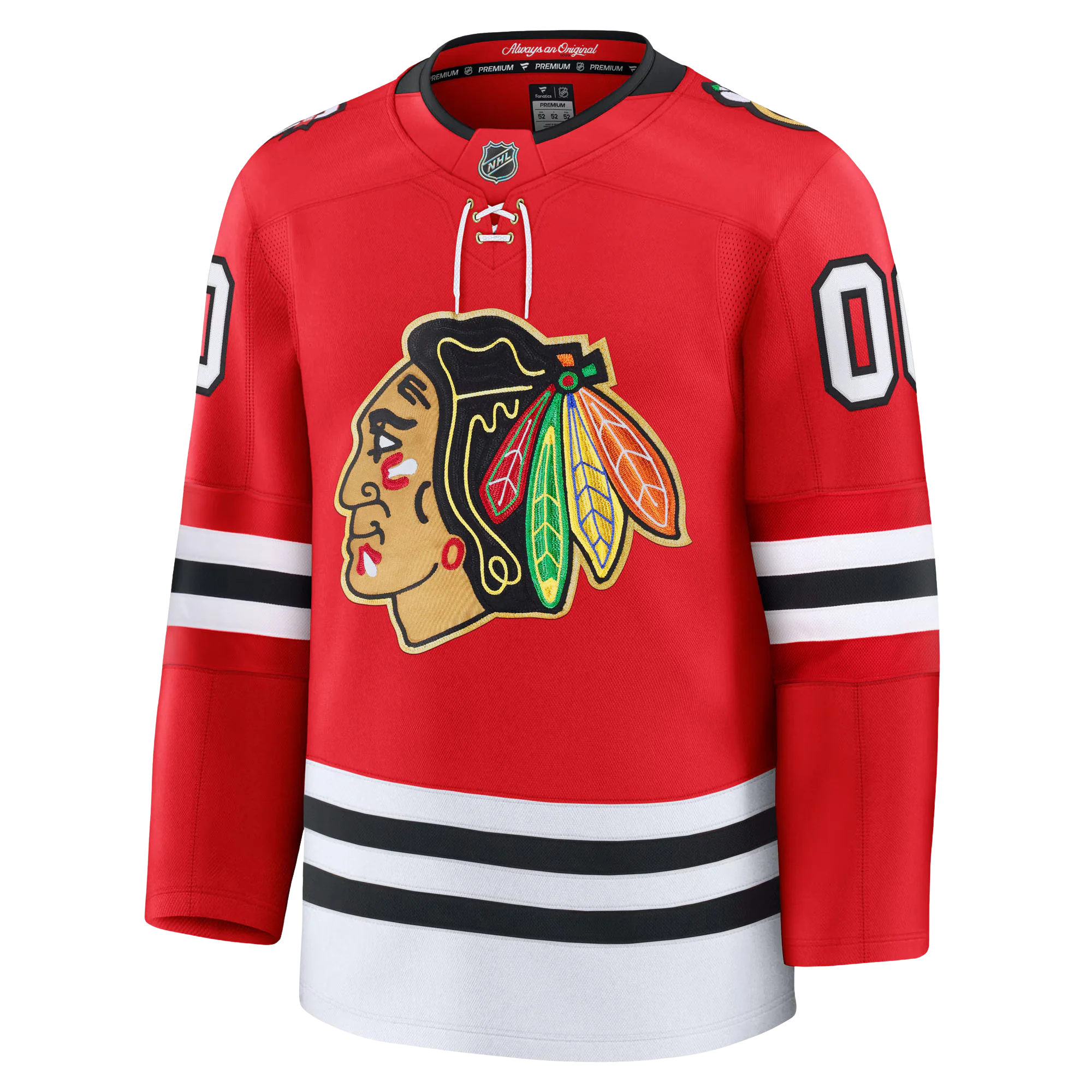 Customizable Chicago Blackhawks Fanatics Premium Centennial Jersey