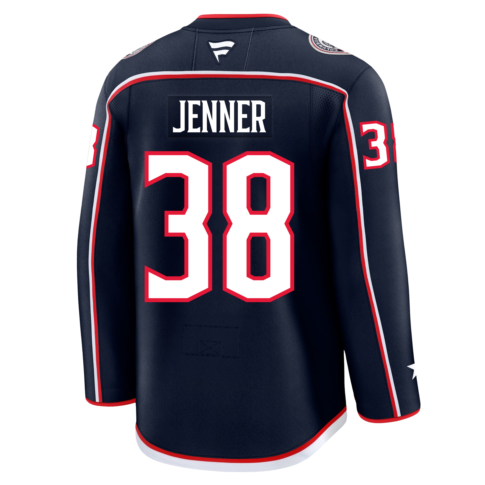 Boone Jenner Columbus Blue Jackets Fanatics Premium Home Jersey