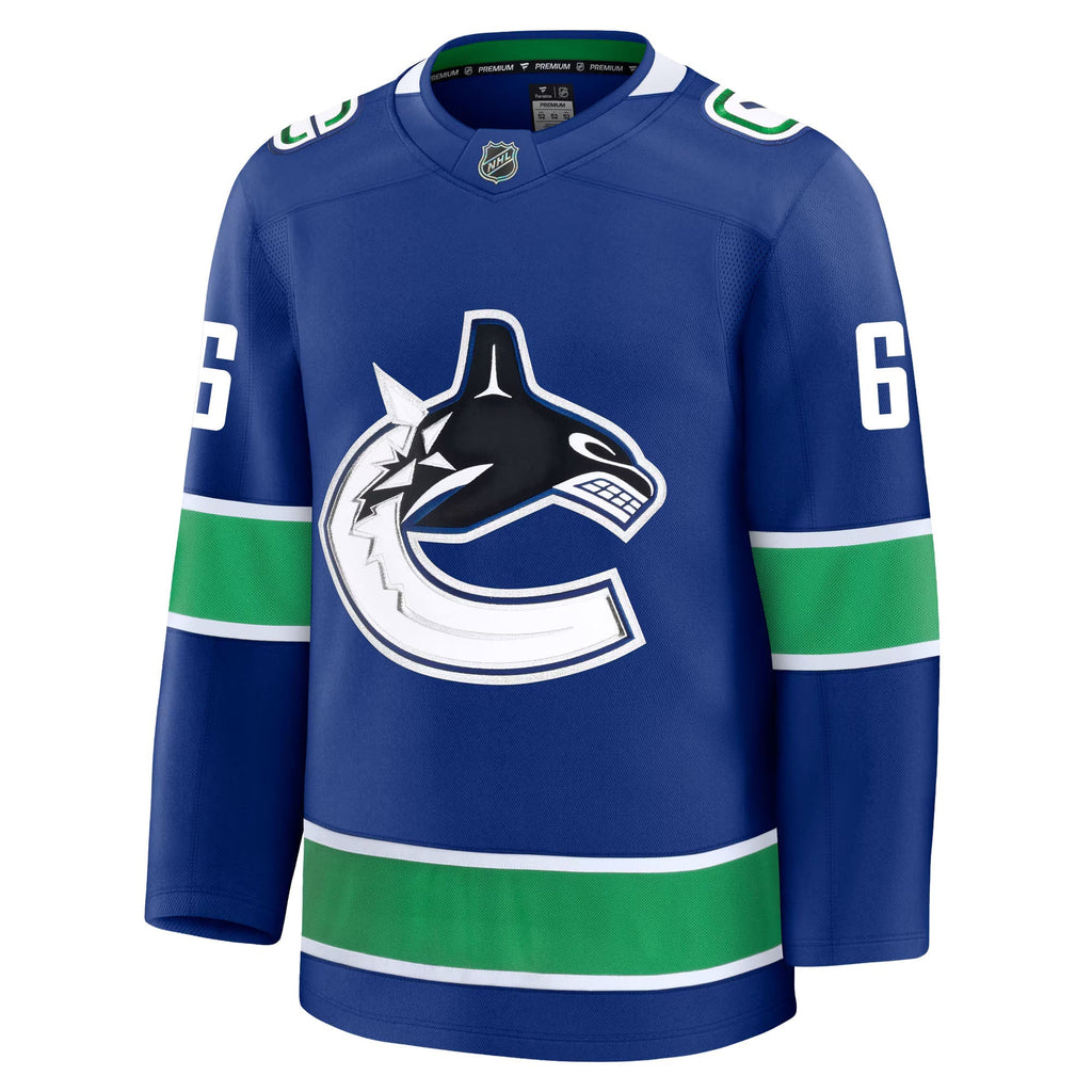 Brock Boeser Vancouver Canucks Fanatics Premium Home Jersey