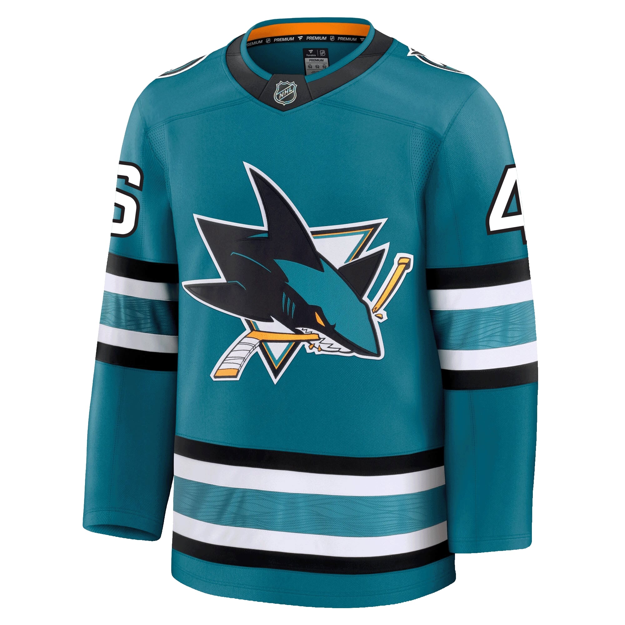 Cam Lund San Jose Sharks Fanatics Premium Home Jersey