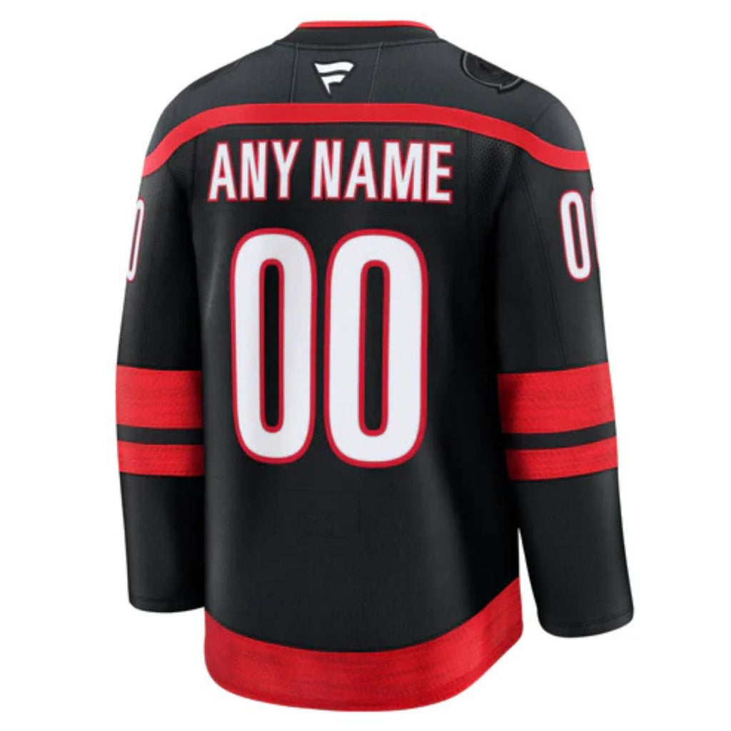 Customizable Carolina Hurricanes Fanatics Premium Official NHL Home Jersey With 2026 Stanley Cup Champions Patch