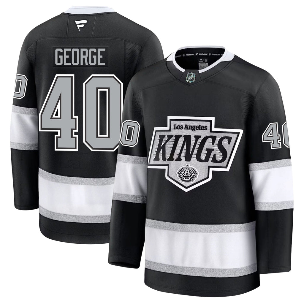 Carter George Los Angeles Kings Fanatics Premium Home Jersey