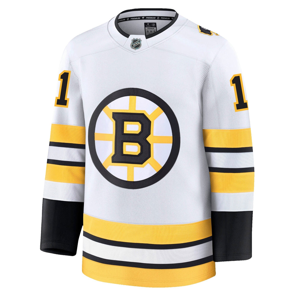 Casey Mittelstadt Boston Bruins Fanatics Away Premium Jersey