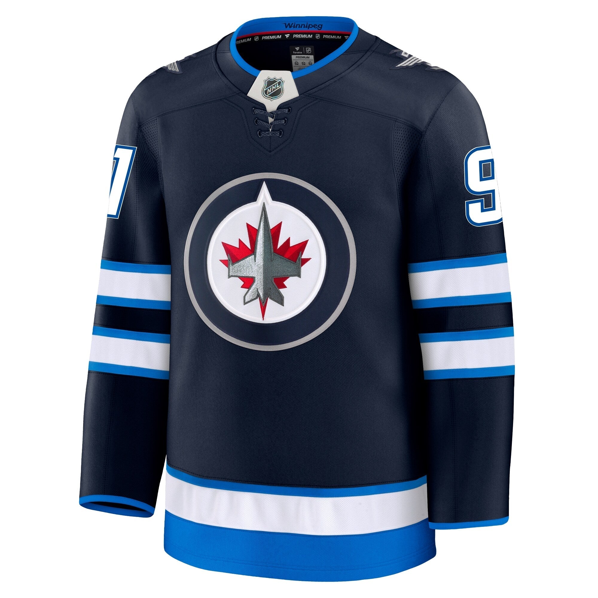 Cole Perfetti Winnipeg Jets Fanatics Premium Home Jersey