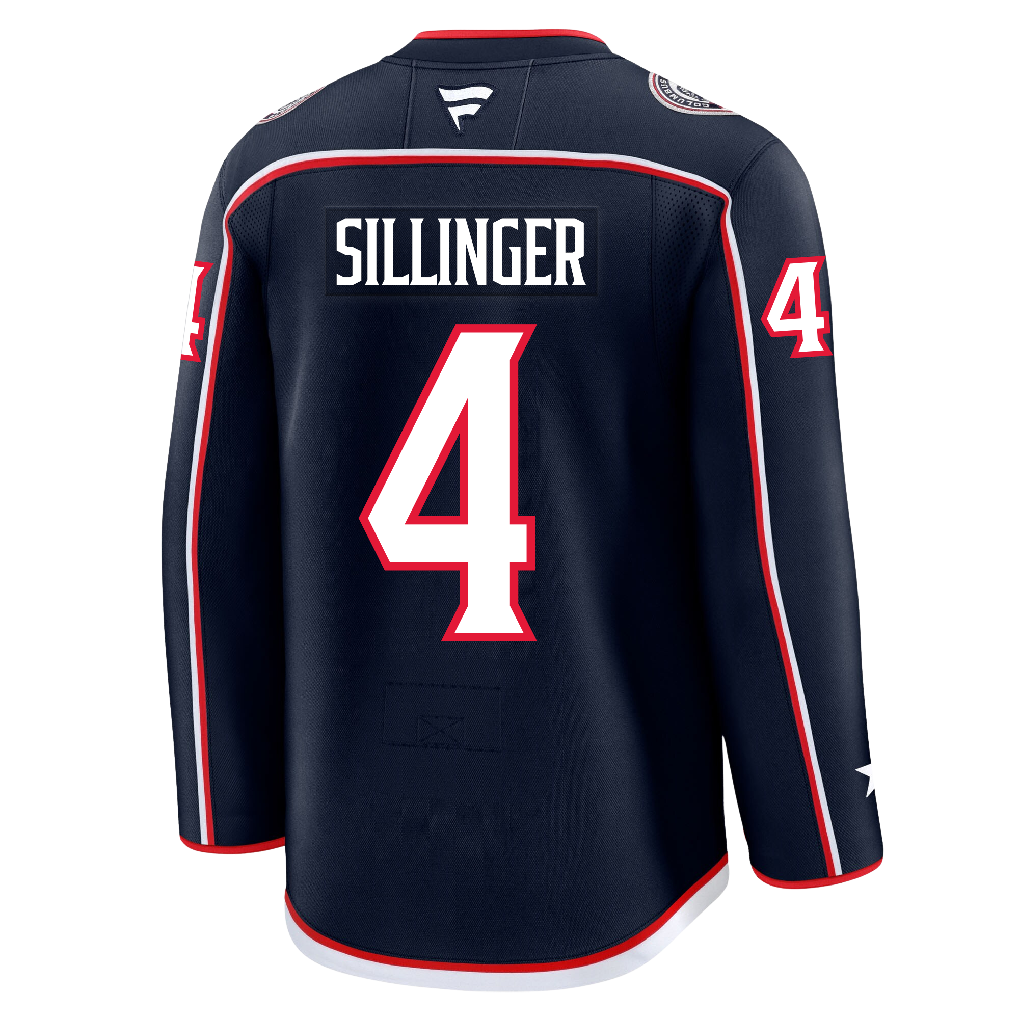 Cole Sillinger Columbus Blue Jackets Fanatics Premium Home Jersey