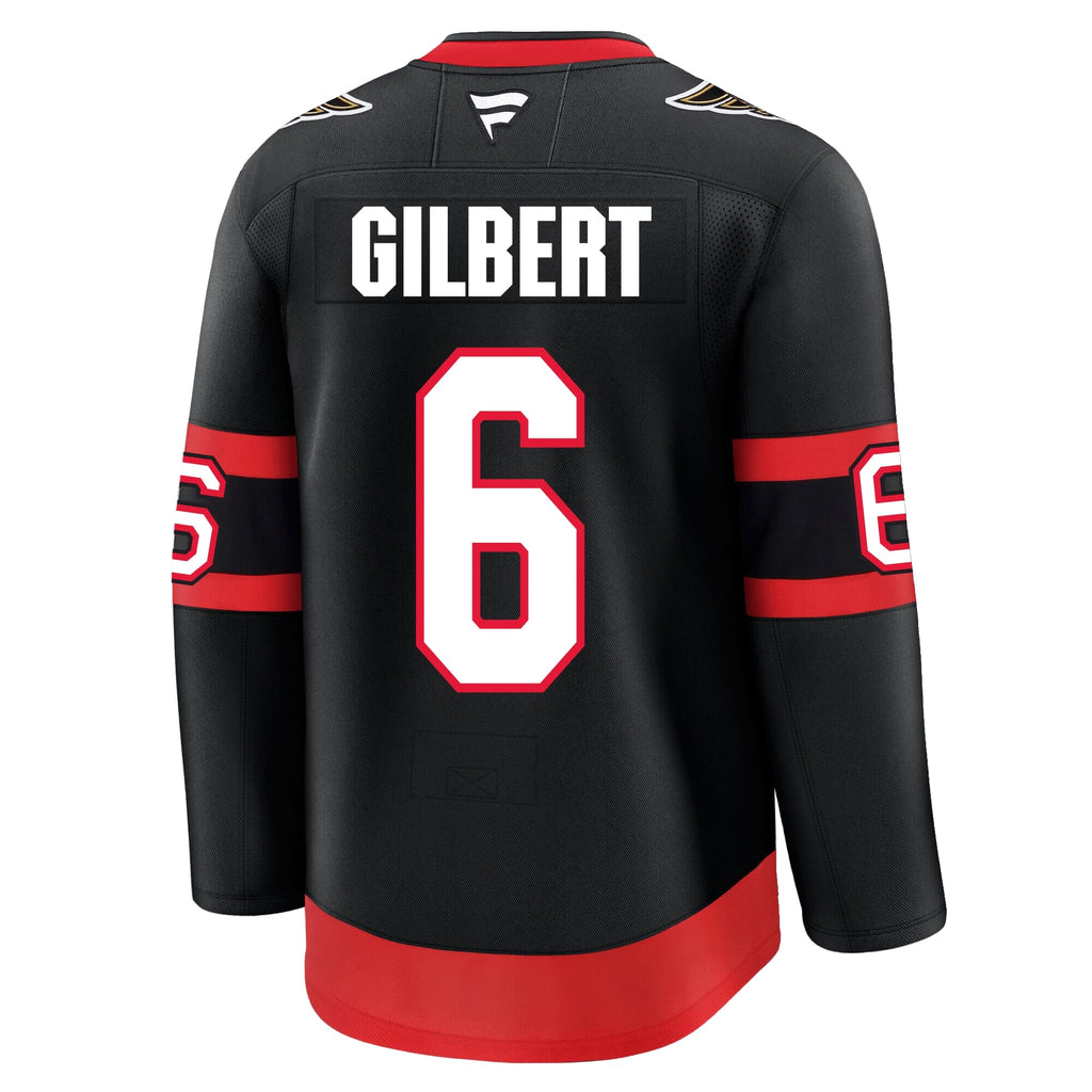Dennis Gilbert Ottawa Senators Fanatics Premium Home Jersey