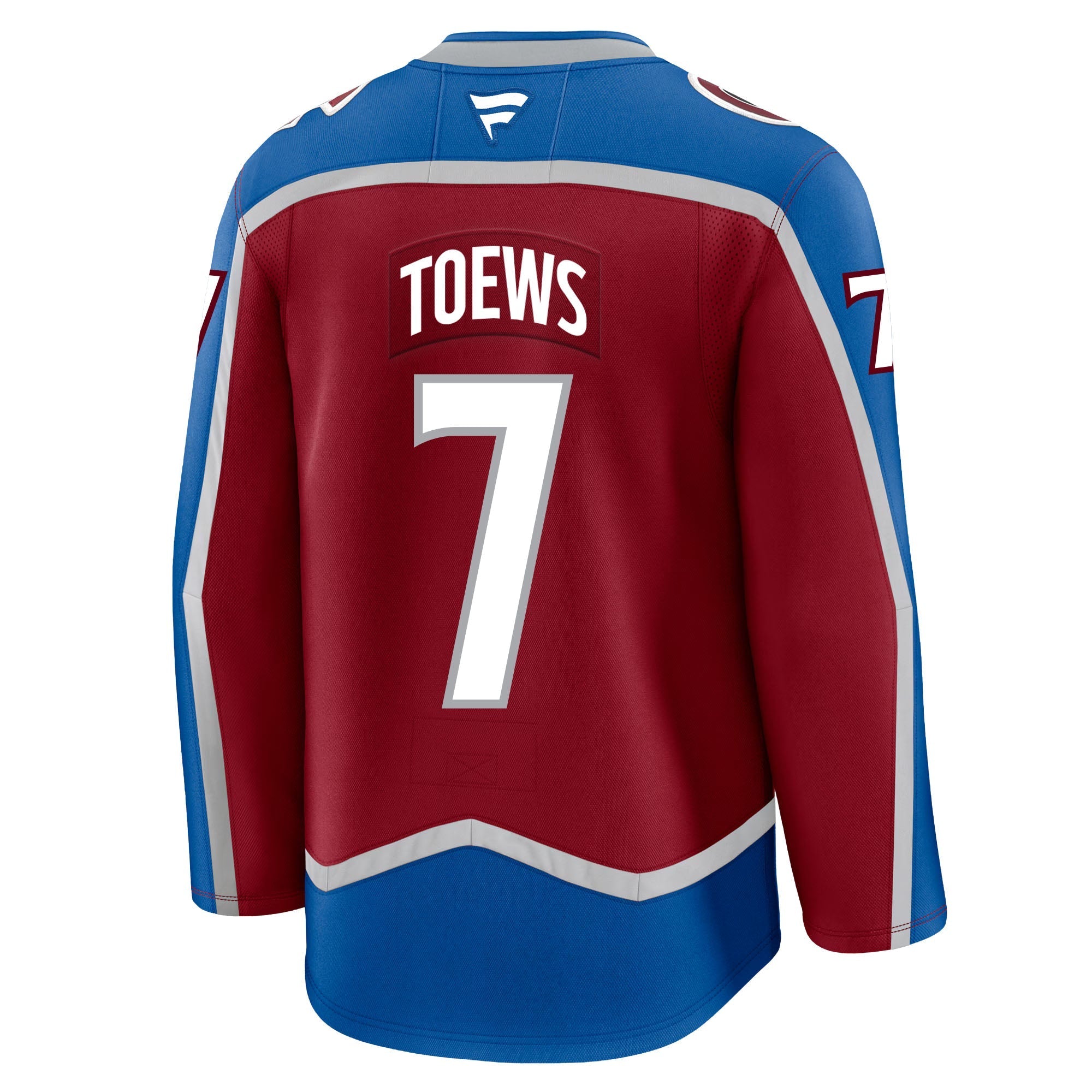 Devon Toews Colorado Avalanche Fanatics Premium Home Jersey