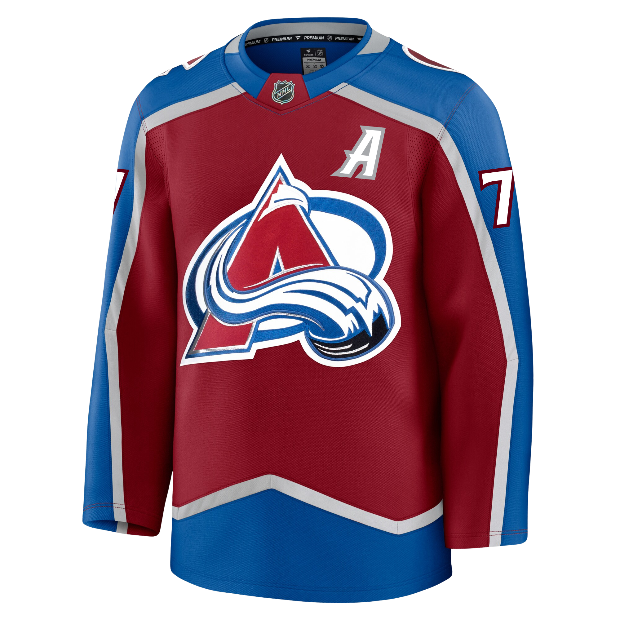 Devon Toews Colorado Avalanche Fanatics Premium Home Jersey