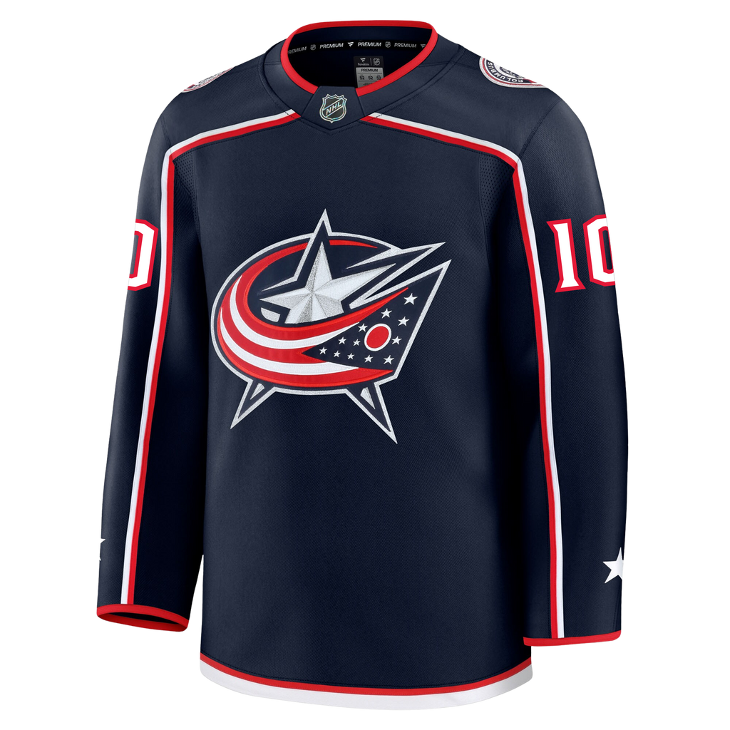 Dmitri Voronkov Columbus Blue Jackets Fanatics Premium Home Jersey
