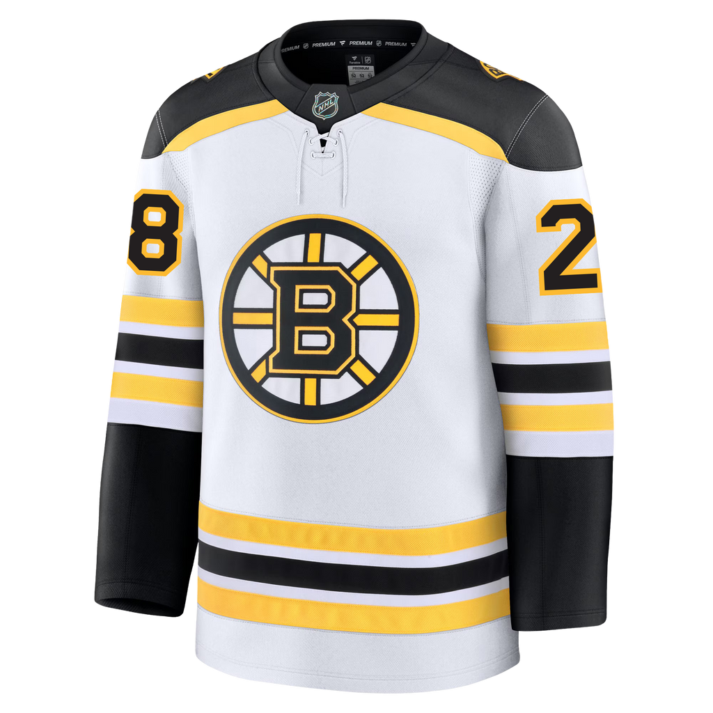 Elias Lindholm Boston Bruins Fanatics Premium Away Jersey