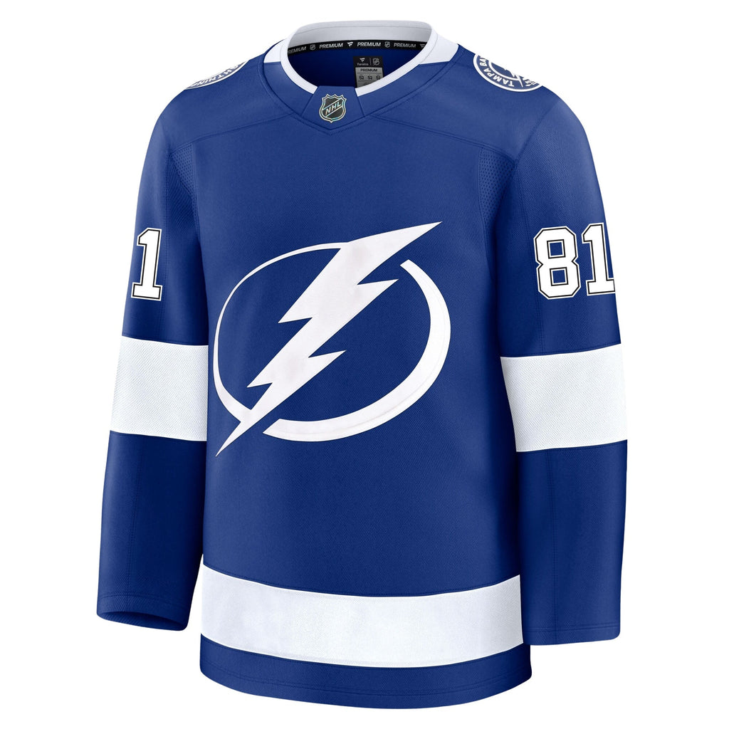 Erik Cernak Tampa Bay Lightning Fanatics Premium Home Jersey