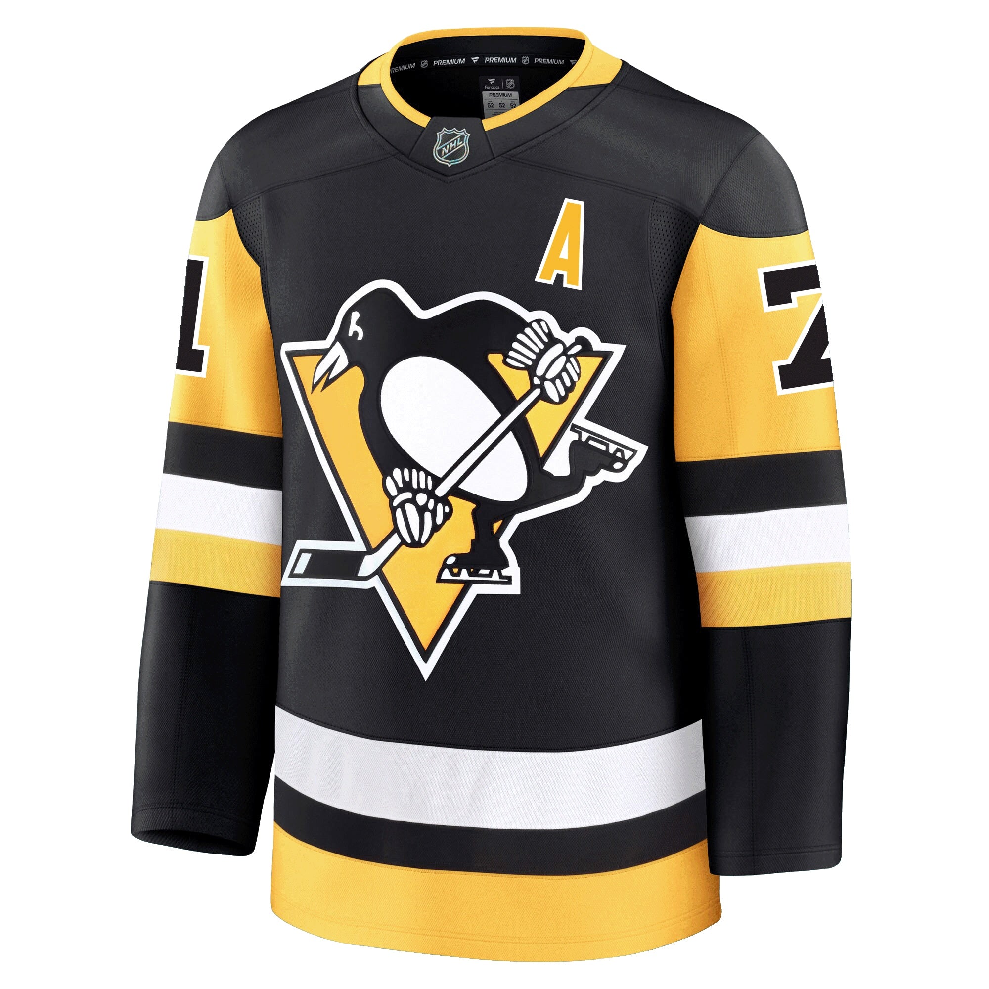 Evgeni Malkin Pittsburgh Penguins Fanatics Premium Home Jersey