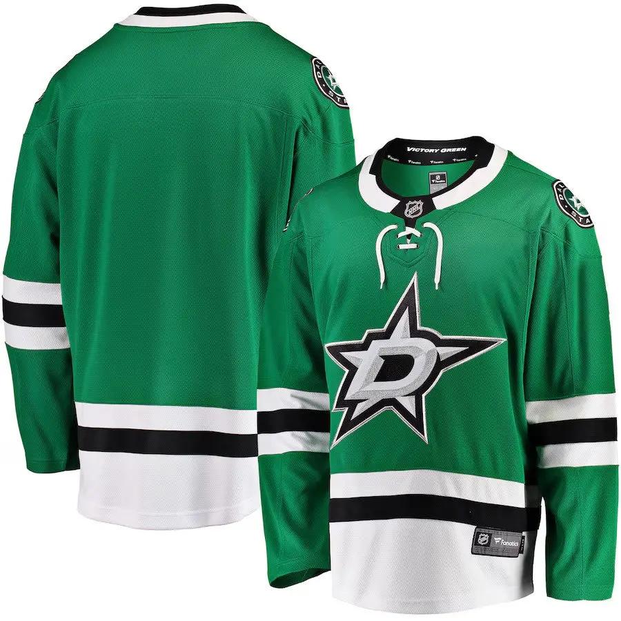 Dallas Stars NHL Fanatics Breakaway Home Jersey – Green (USA Stock)