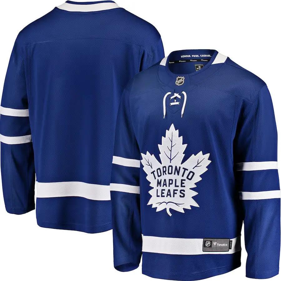 Toronto Maple Leafs NHL Fanatics Breakaway Home Jersey – Blue (USA Stock)