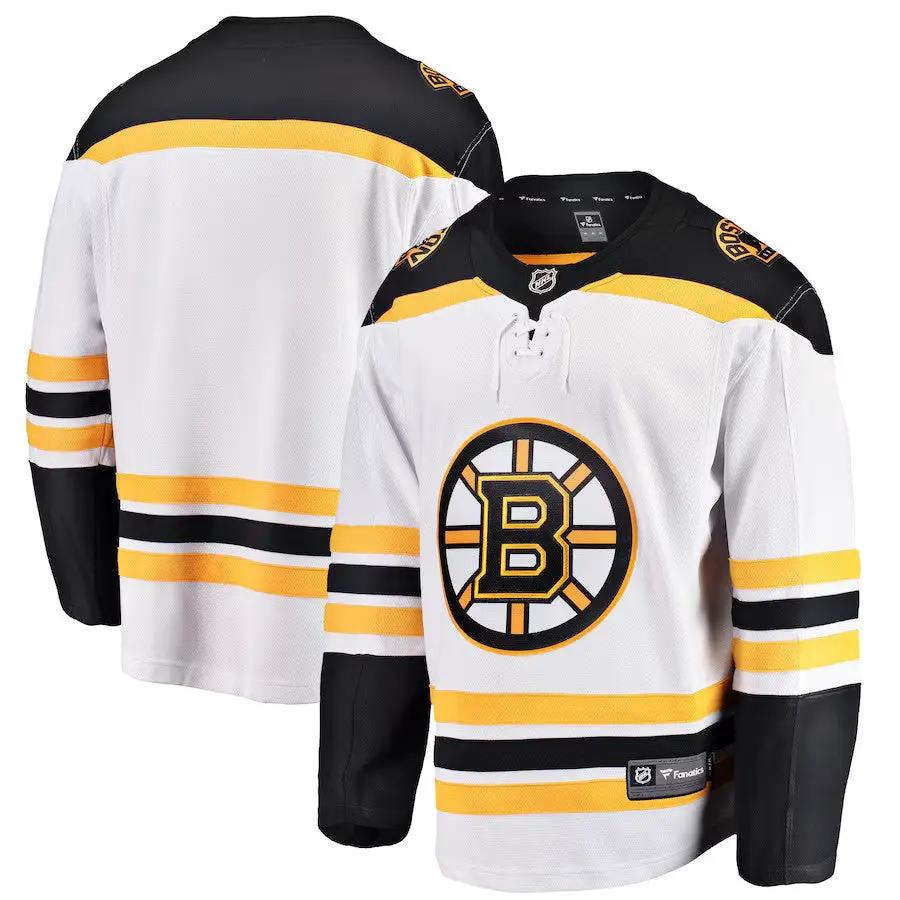 Boston Bruins Jersey - NHL Fanatics Breakaway Away – White
