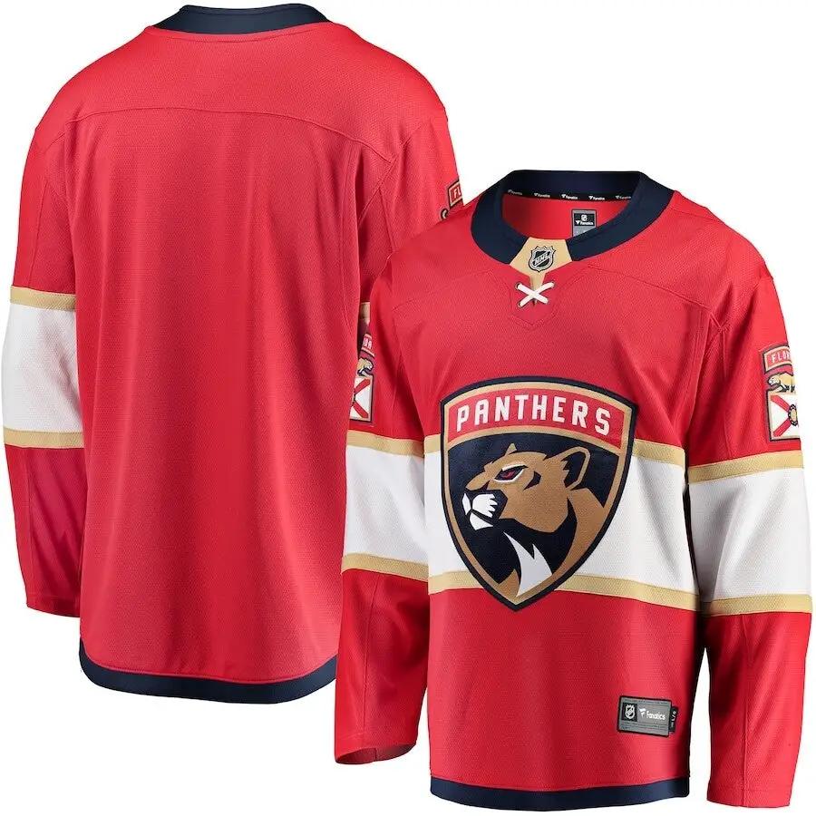 Florida Panthers NHL Fanatics Breakaway Home Jersey – Red (USA Stock)