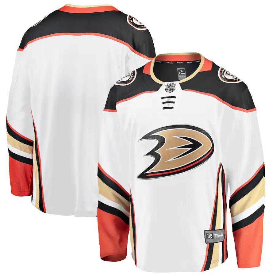 Anaheim Ducks NHL Fanatics Breakaway Away Jersey – White (USA Stock)