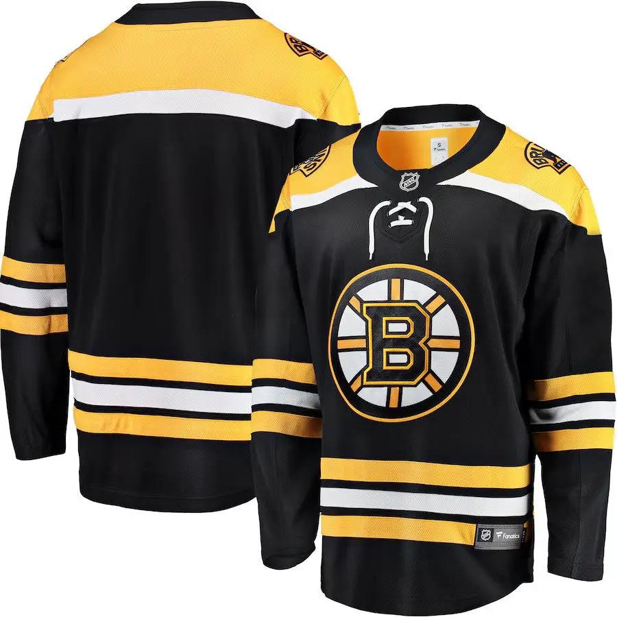 Boston Bruins Home Jersey - NHL Fanatics Breakaway – Black (USA Sourced)