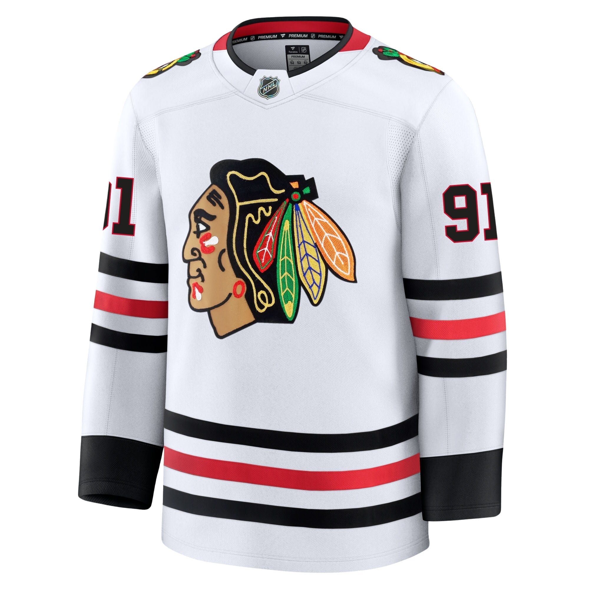 Frank Nazar Chicago Blackhawks Fanatics Premium Away Jersey