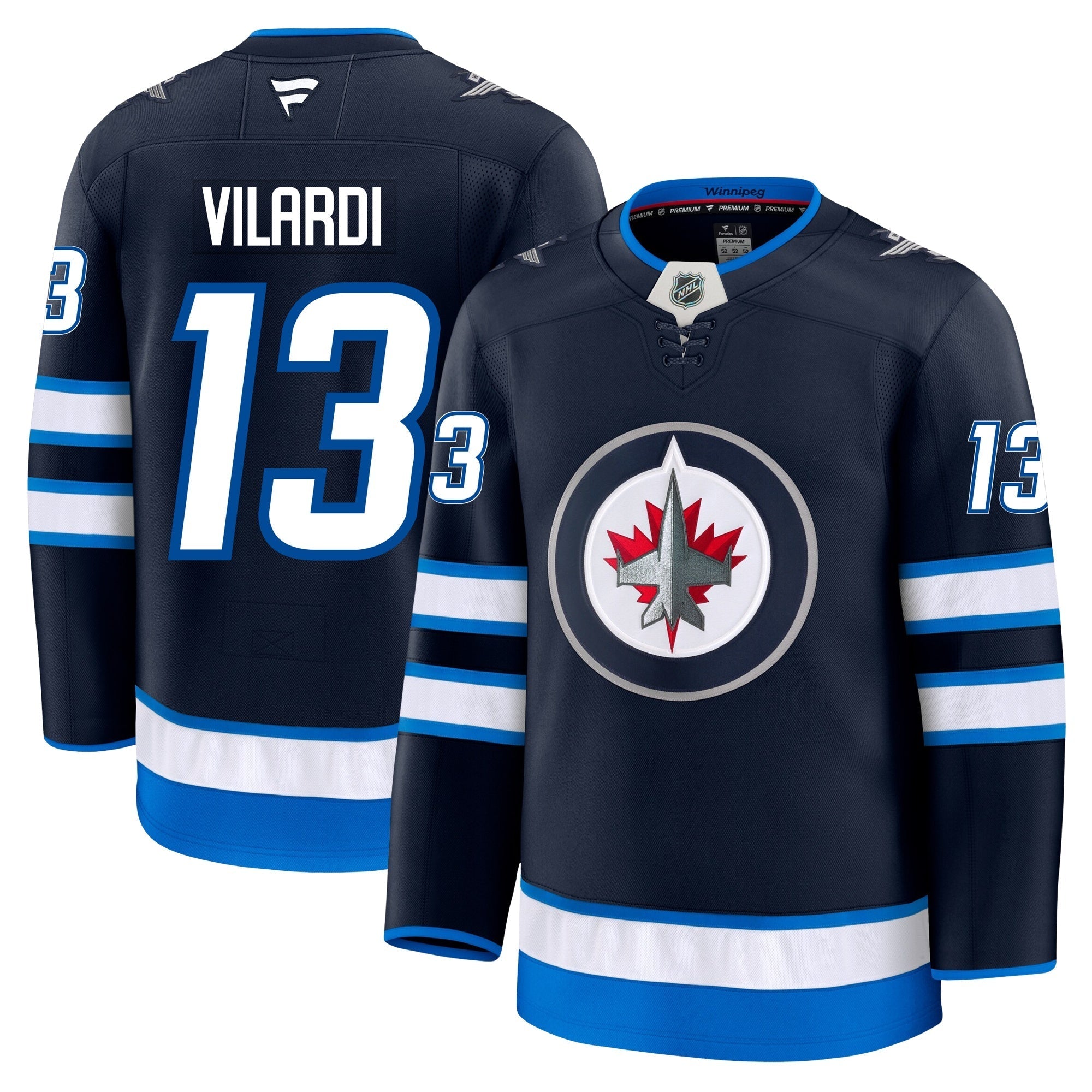 Gabriel Vilardi Winnipeg Jets Fanatics Premium Home Jersey
