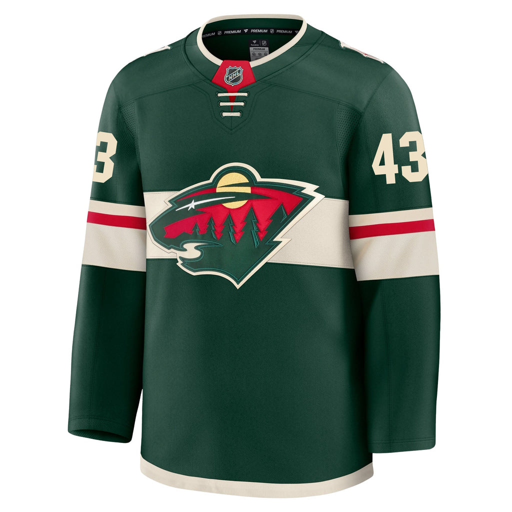 Hunter Haight Minnesota Wild Fanatics Premium Home Jersey