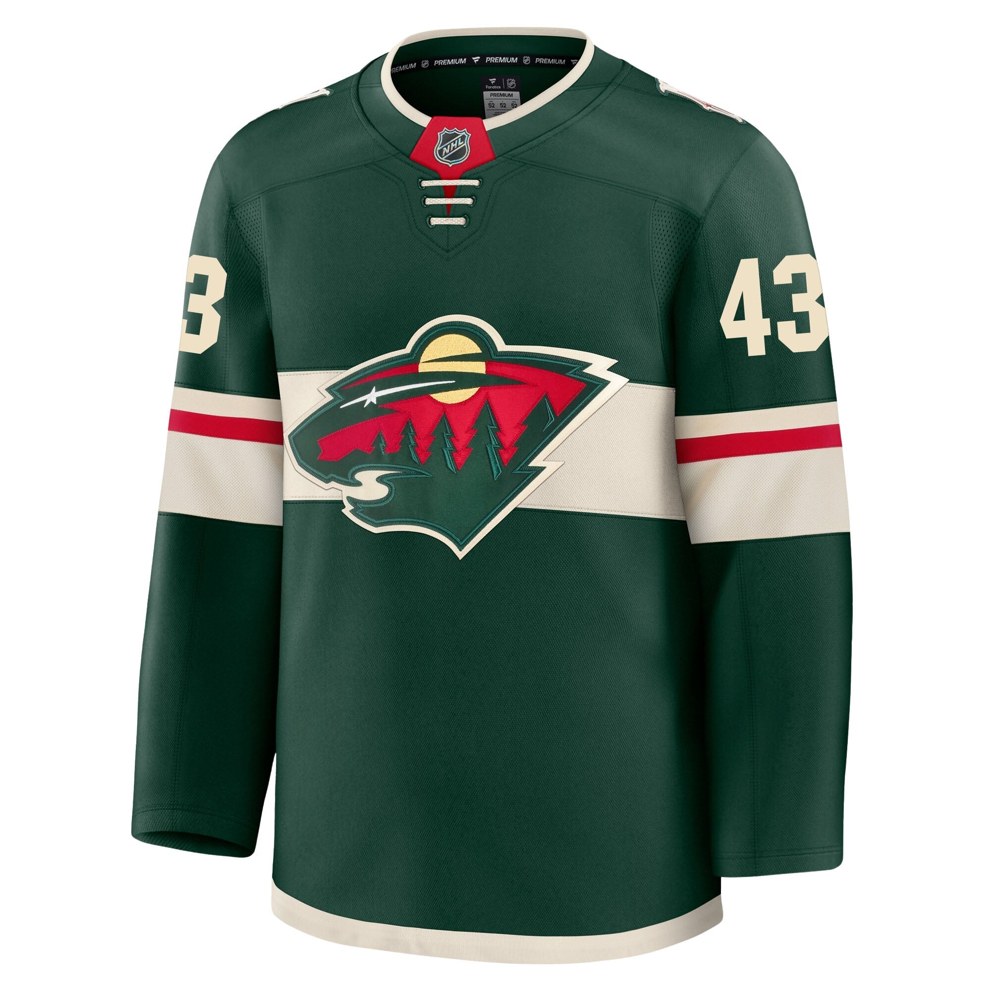 Hunter Haight Minnesota Wild Fanatics Premium Home Jersey