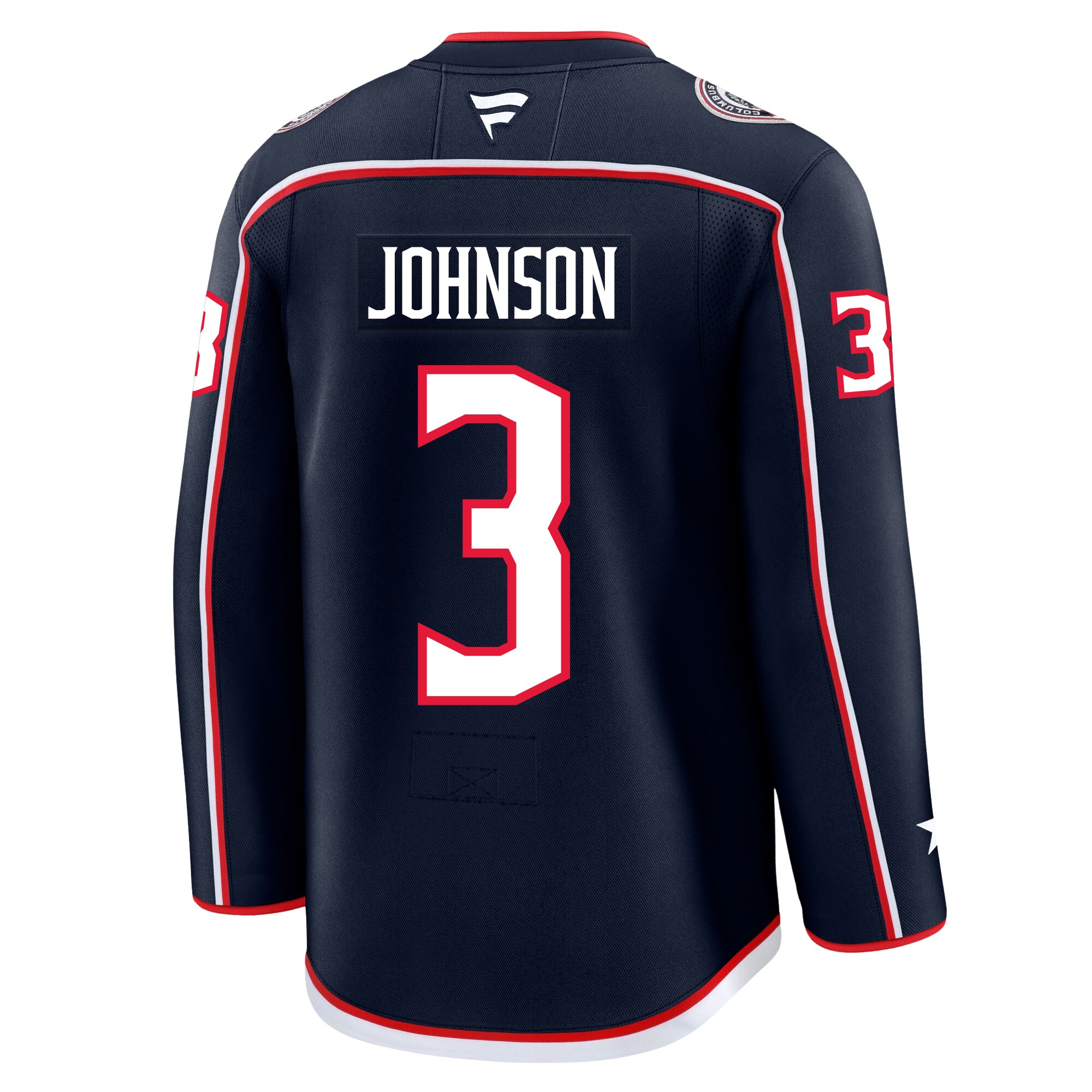 Jack Johnson Columbus Blue Jackets Fanatics Premium Home Jersey
