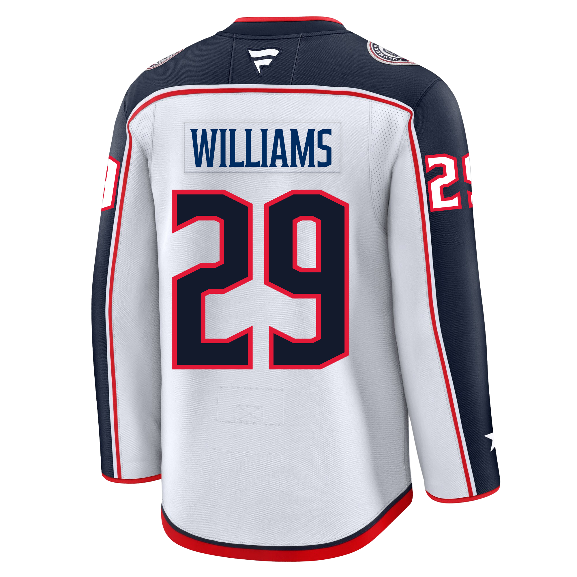 Jack Williams Columbus Blue Jackets Fanatics Premium Away Jersey