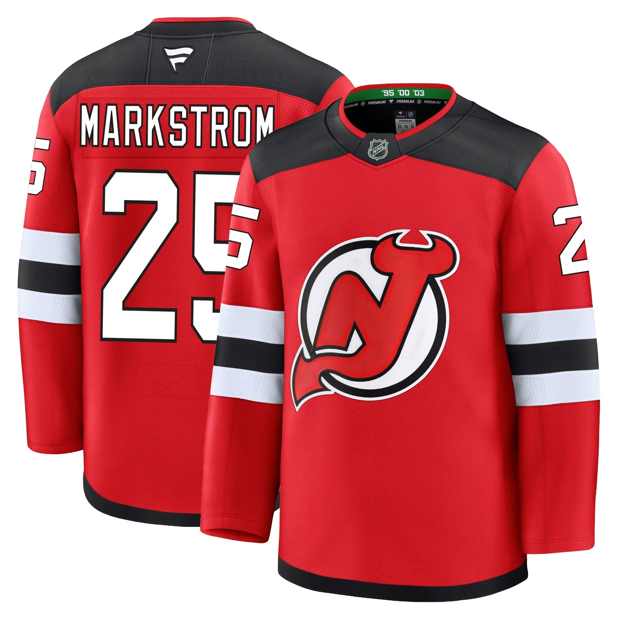 Jacob Markstrom New Jersey Devils Fanatics Premium Home Jersey