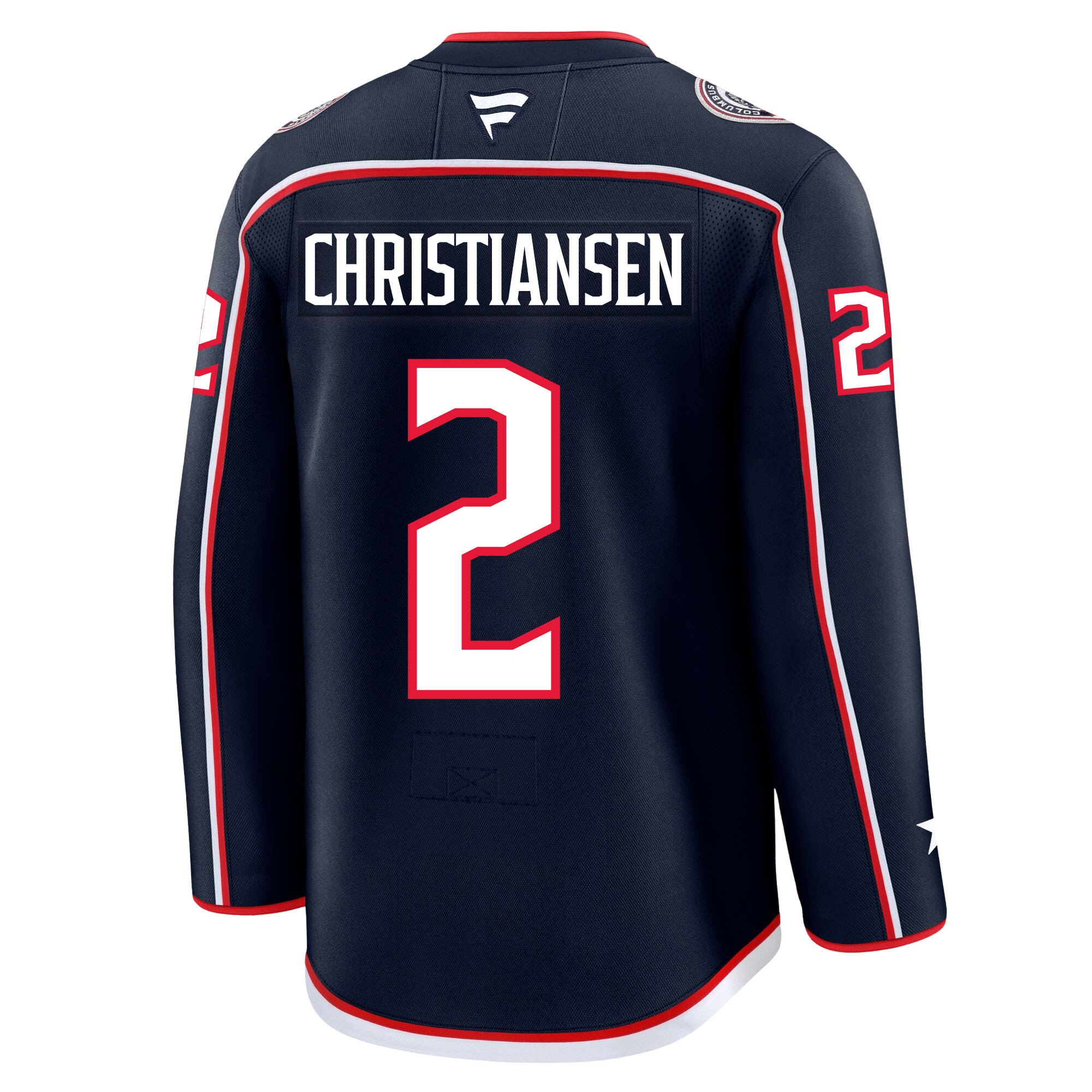 Jake Christiansen Columbus Blue Jackets Fanatics Premium Home Jersey