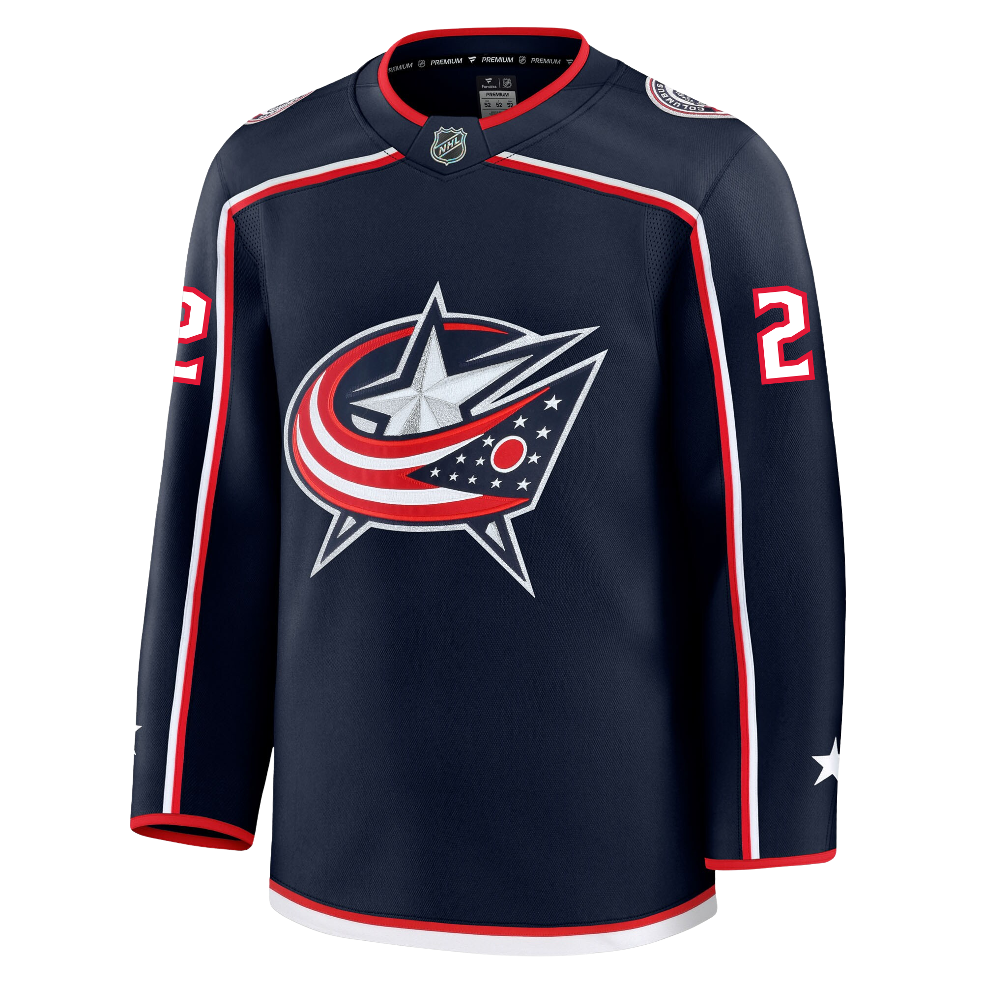 Jake Christiansen Columbus Blue Jackets Fanatics Premium Home Jersey