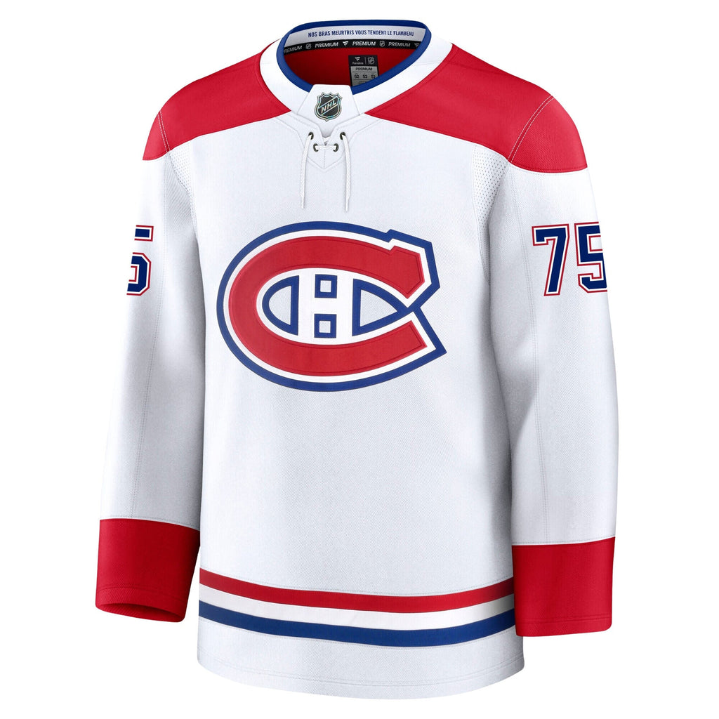 Jakub Dobes Montreal Canadiens Fanatics Premium Away Jersey