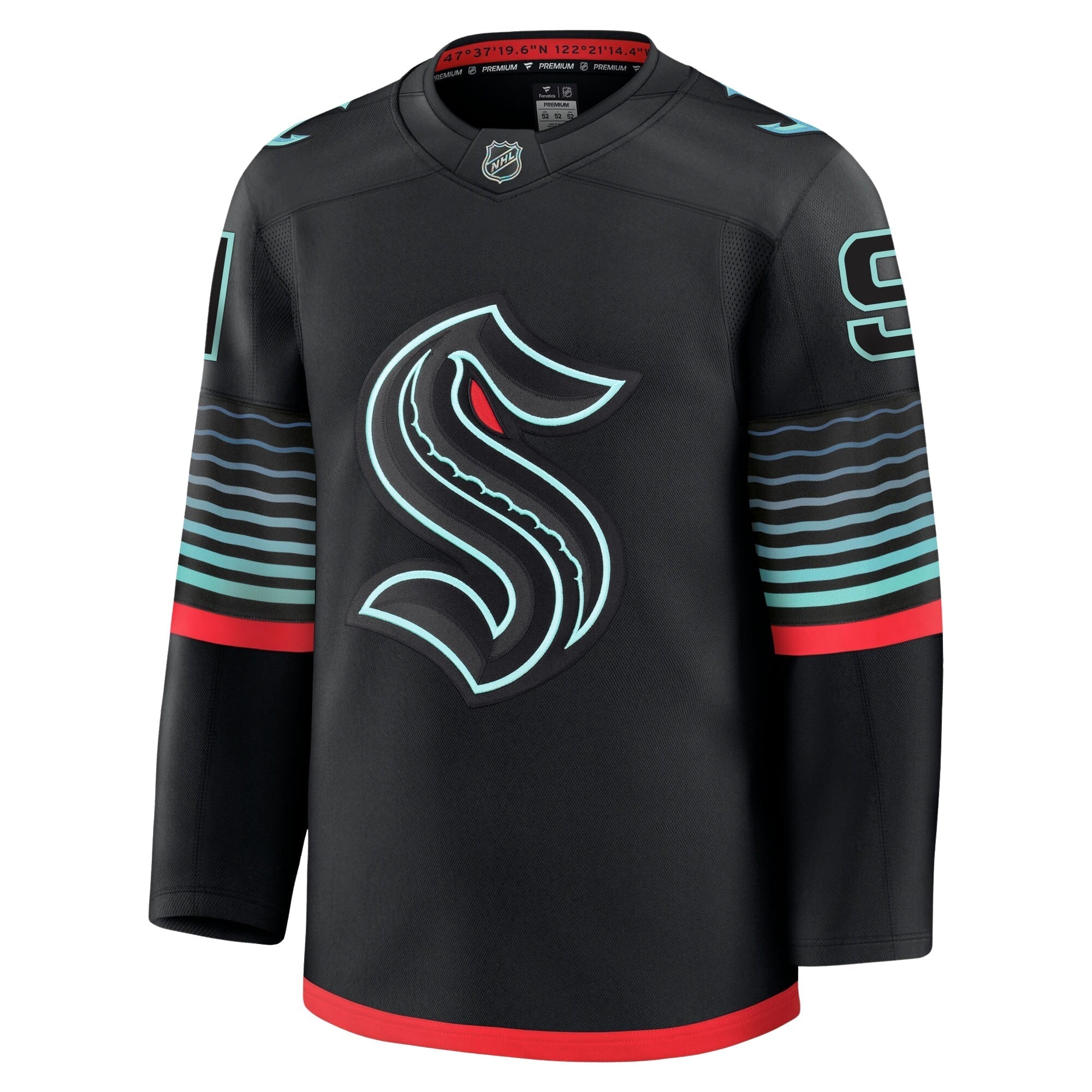 Jared McCann Seattle Kraken Fanatics Alternate Premium Jersey