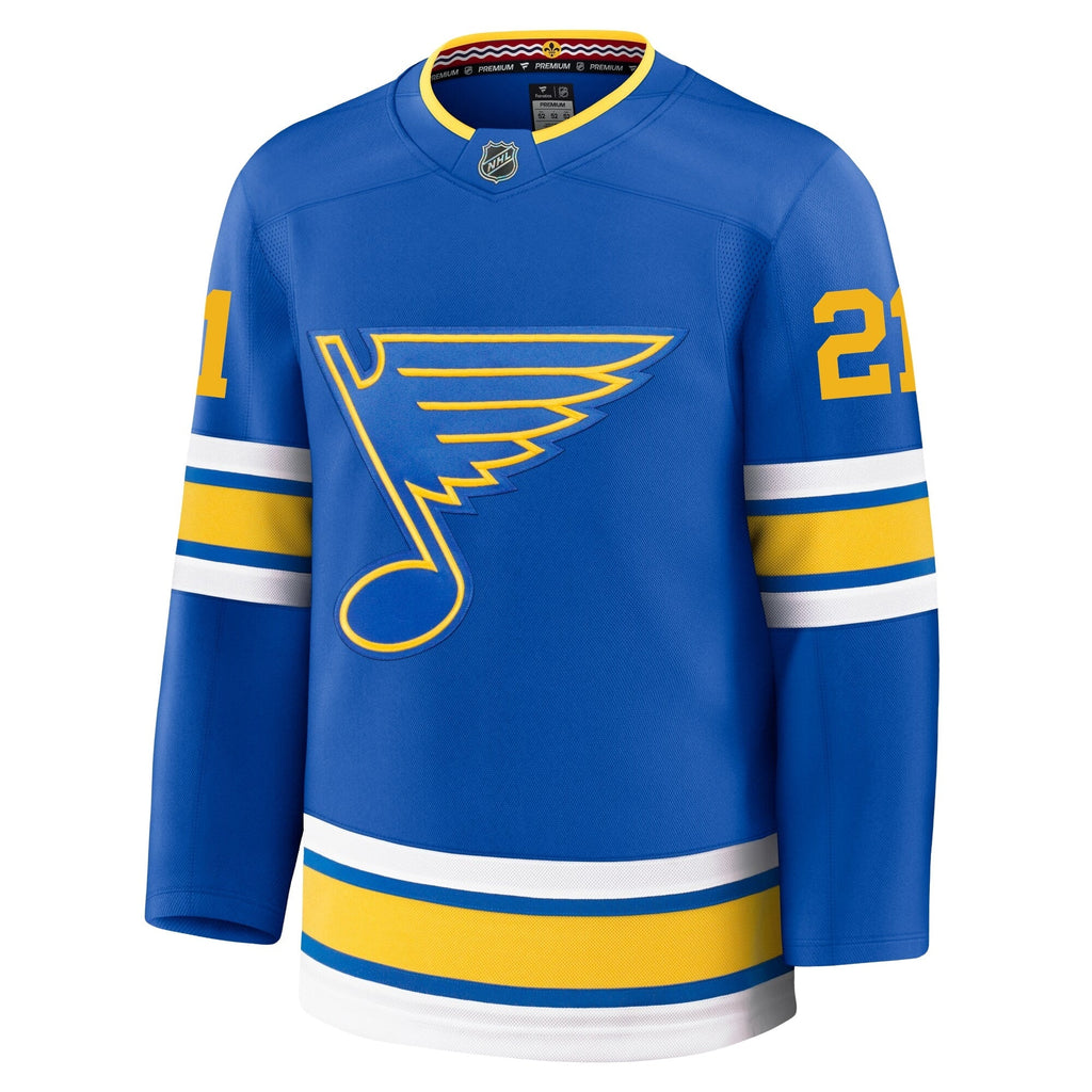 Jimmy Snuggerud St Louis Blues Fanatics Home Premium Jersey