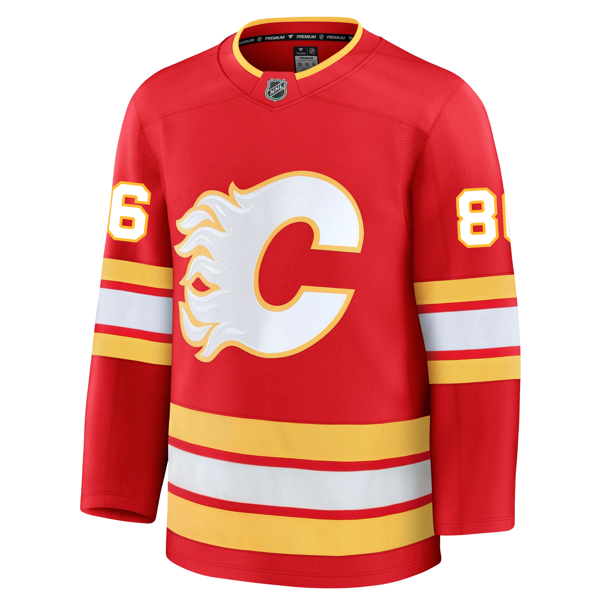Joel Farabee Calgary Flames Fanatics Premium Home Jersey