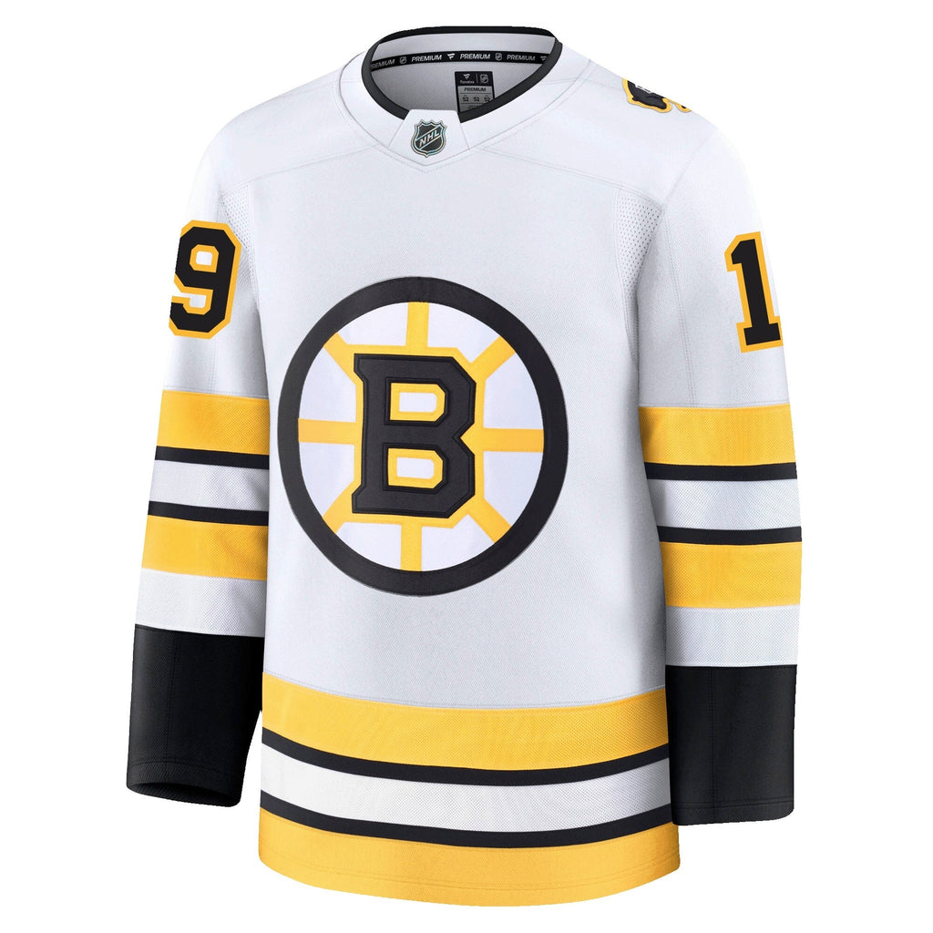 John Beecher Boston Bruins Fanatics Away Premium Jersey