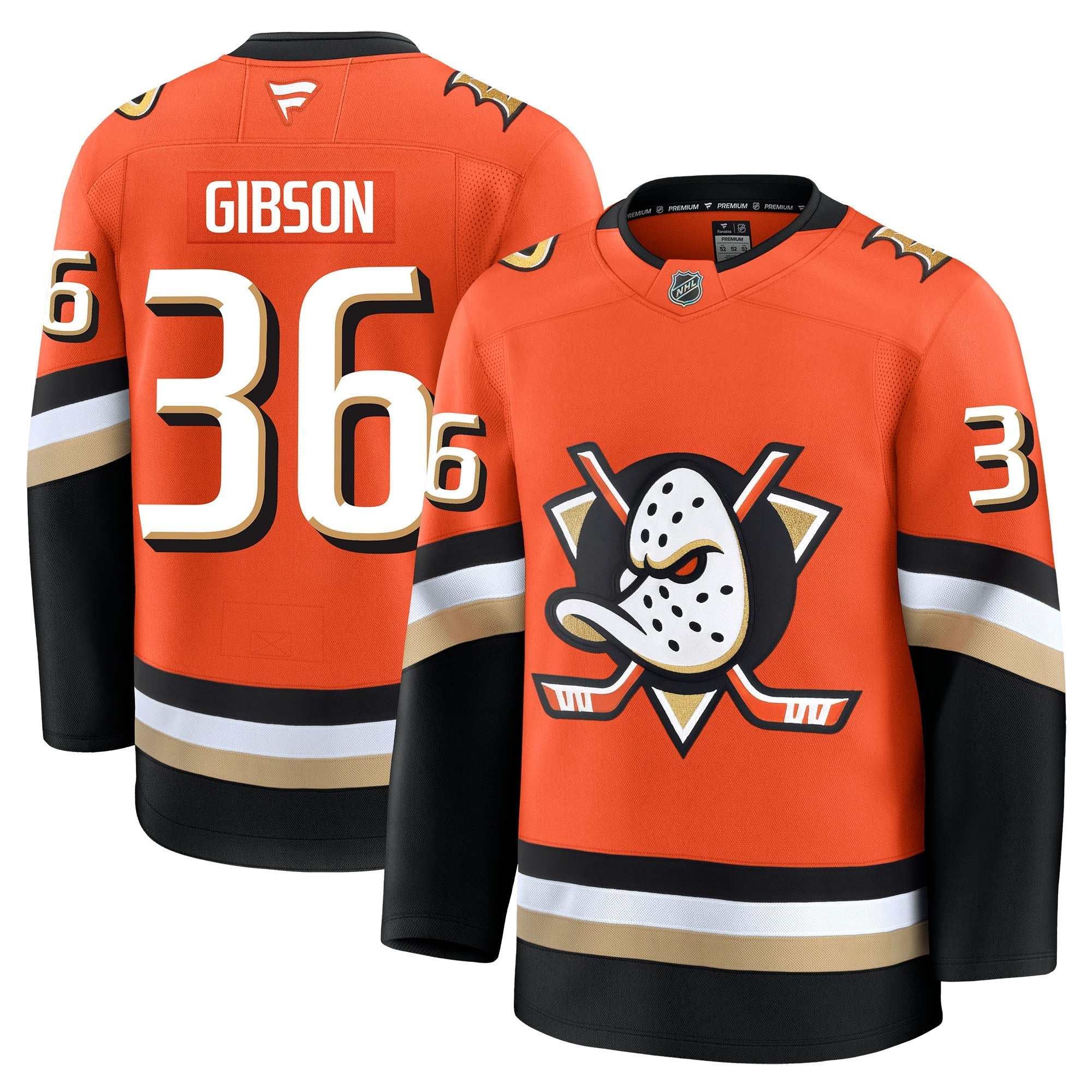 John Gibson Detroit Red Wings Fanatics Premium Home Jersey