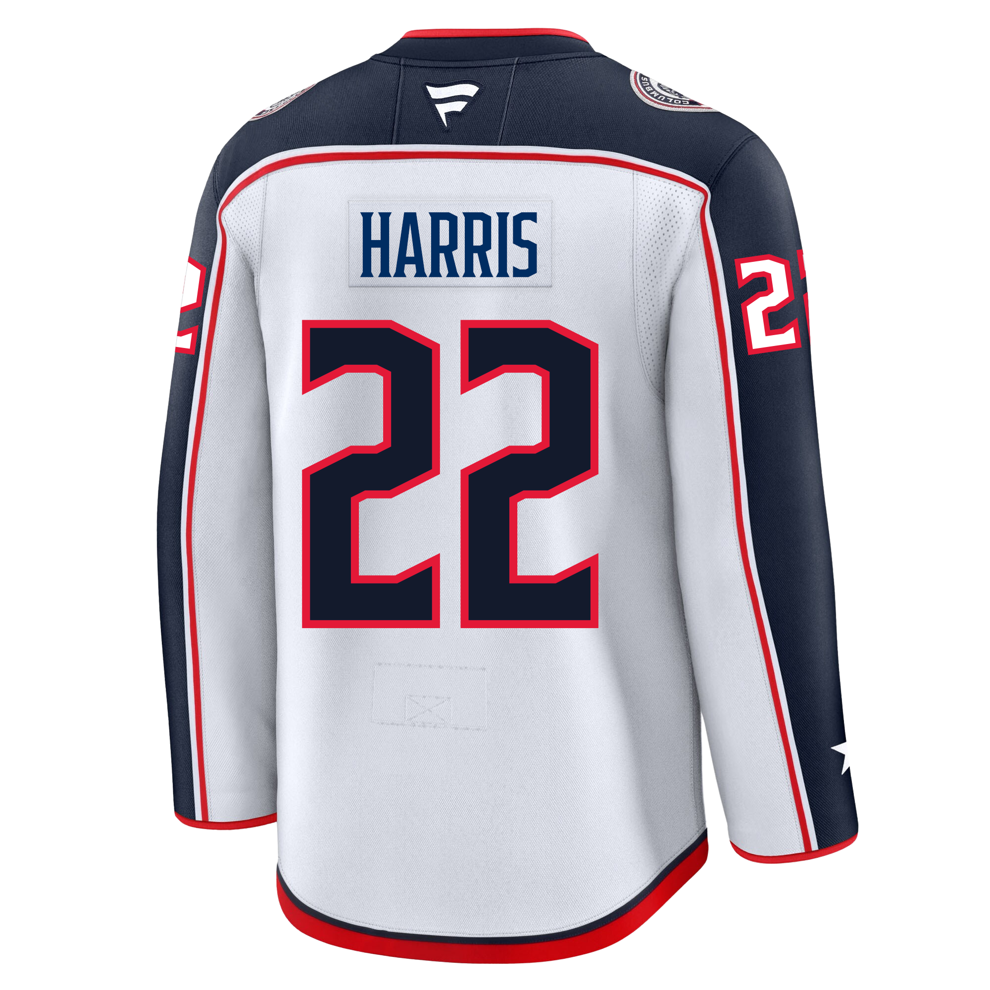 Jordan Harris Columbus Blue Jackets Fanatics Premium Away Jersey