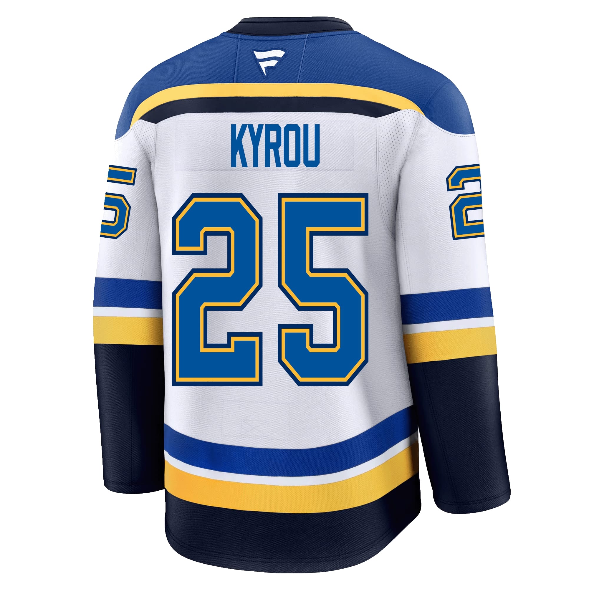 Jordan Kyrou St. Louis Blues Fanatics Premium Away Jersey