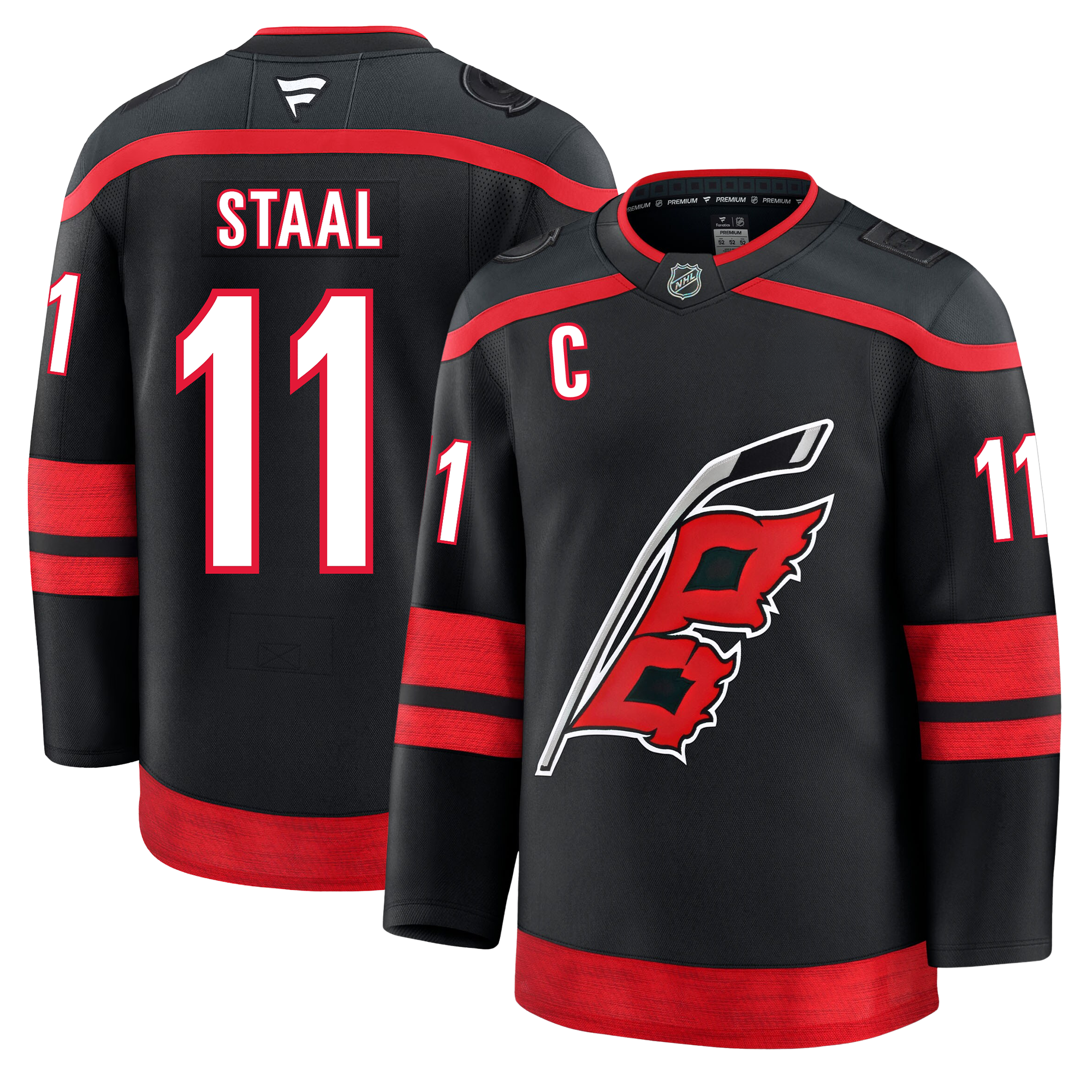 Jordan Staal Carolina Hurricanes Fanatics Premium Home Jersey